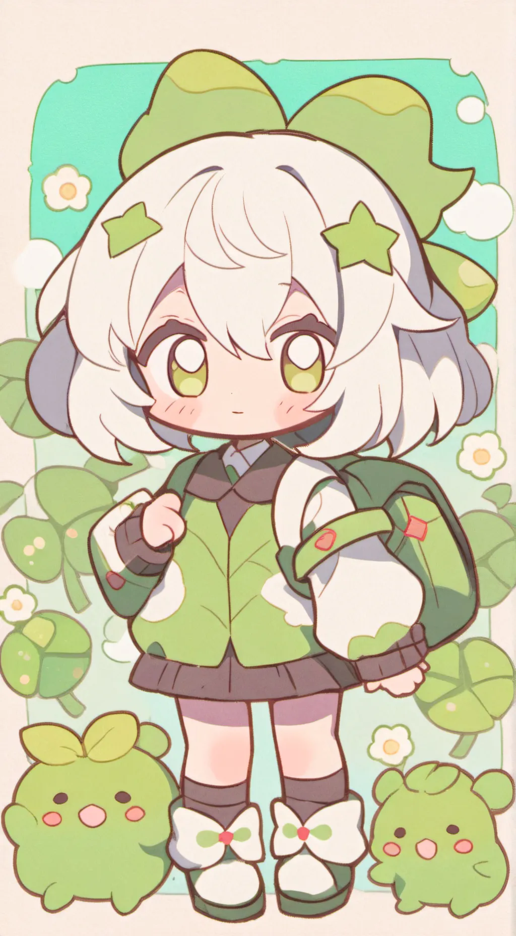 ai character: lily background