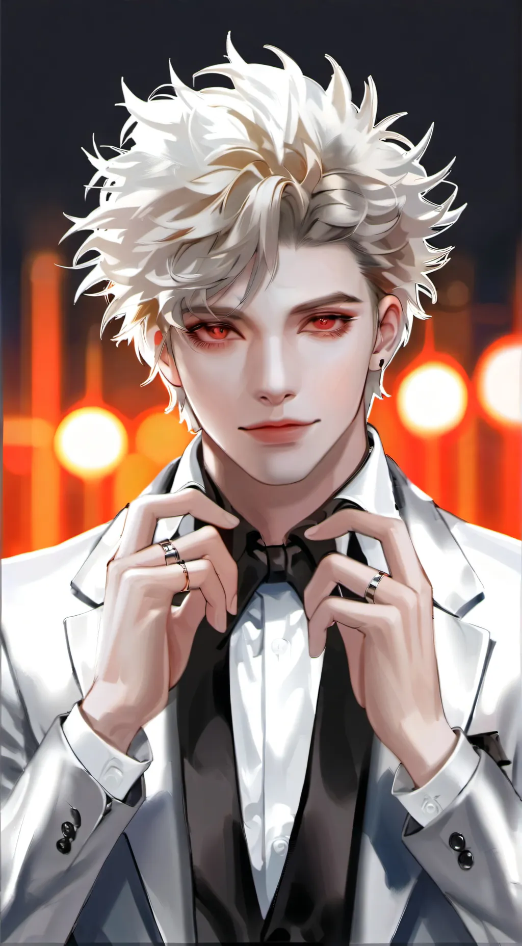 ai character: Bakugo  background