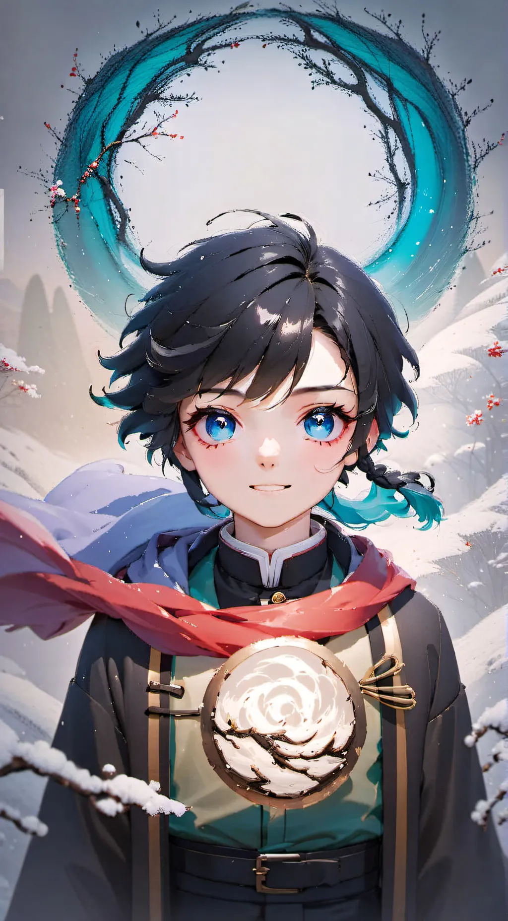 ai character: KNY MEETS YUICHIRO background