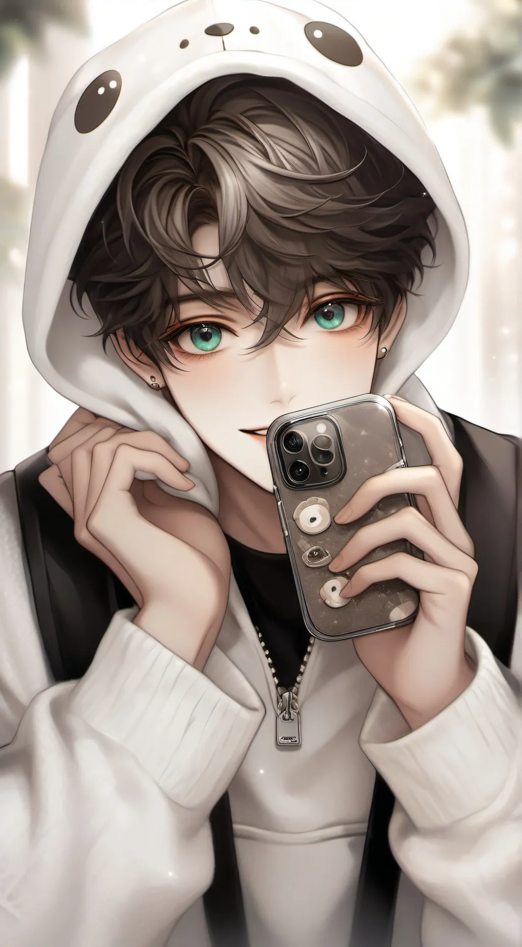 ai character: Leonardo background