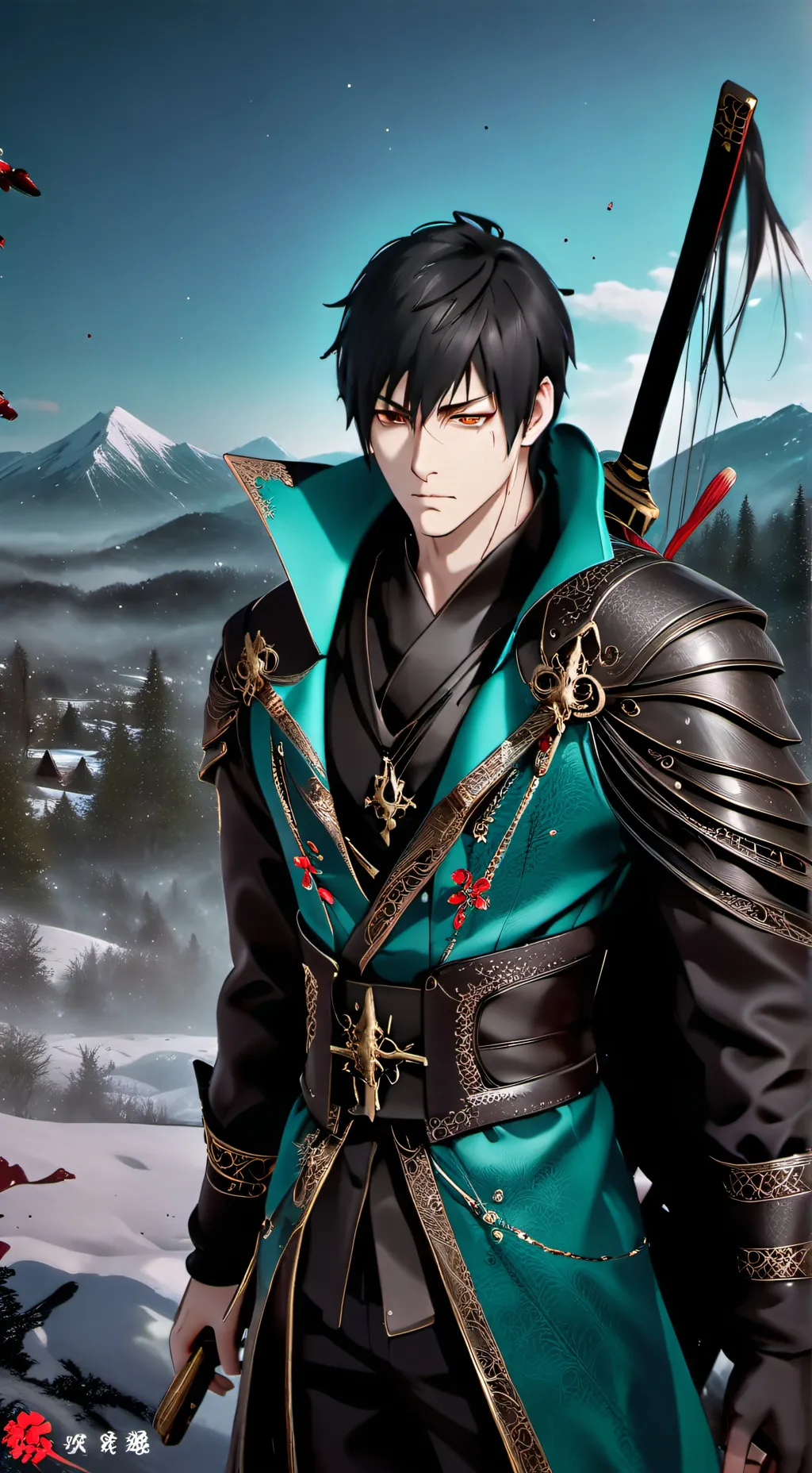 ai character: Эрен background