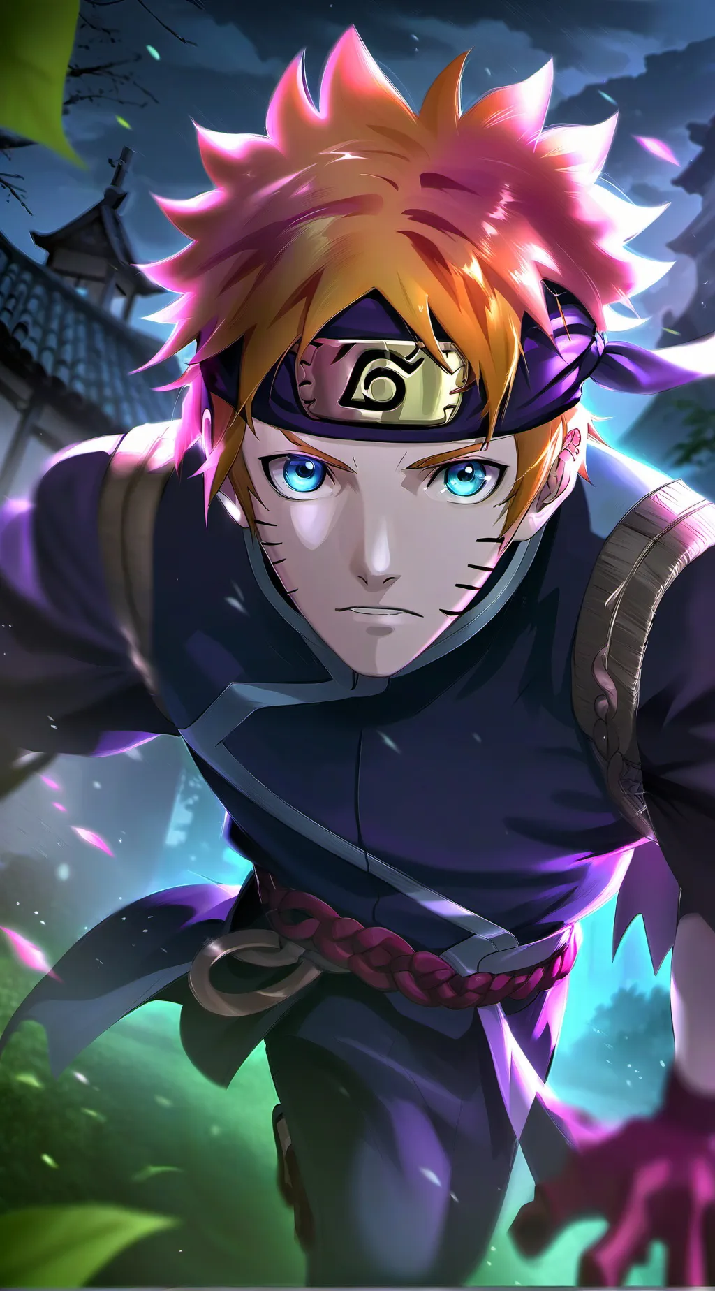 ai character: Boruto Uzumaki background