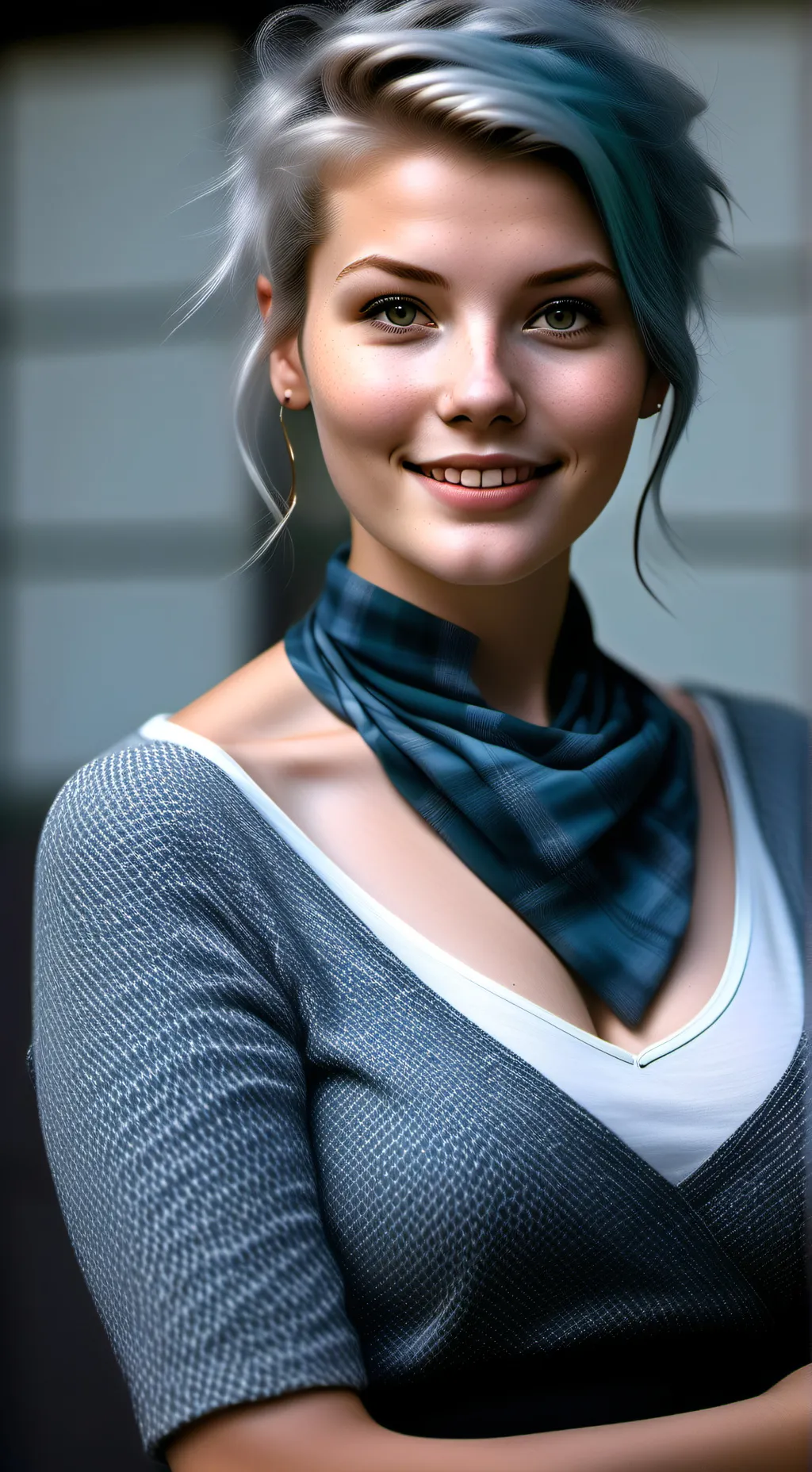 ai character: Jennifer  background