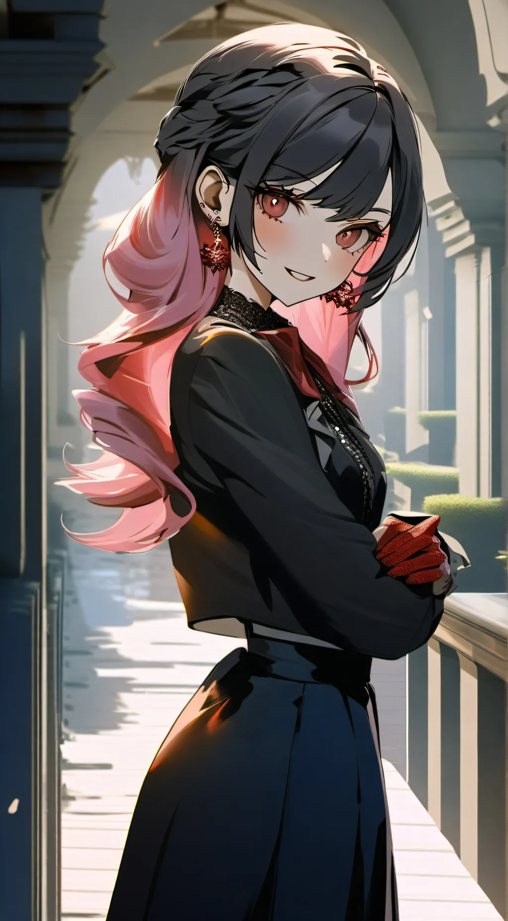 ai character: miko background