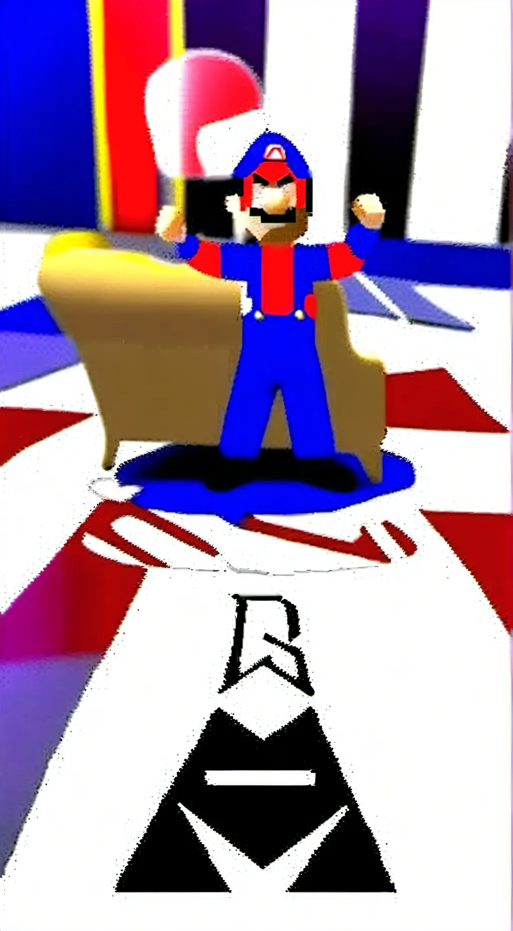 ai character: i's me mario!  background
