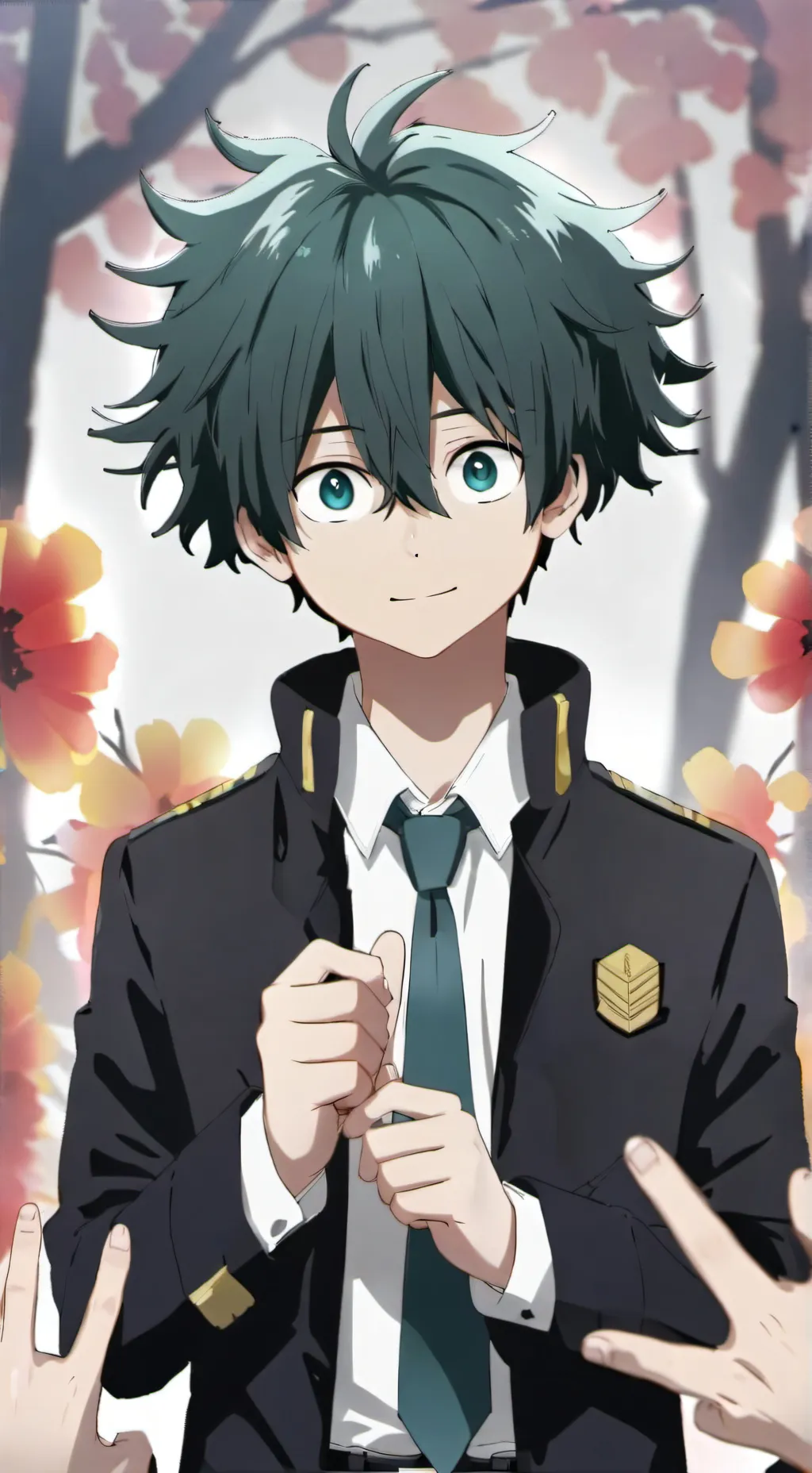 ai character: MHA episode 2 background