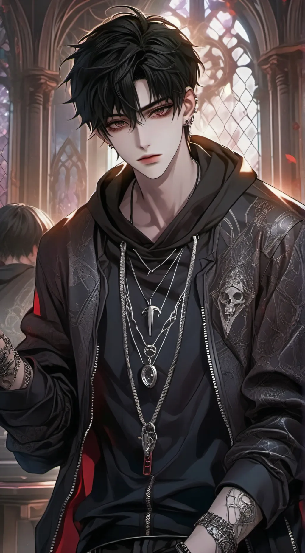 ai character: Alex ✨👑 background
