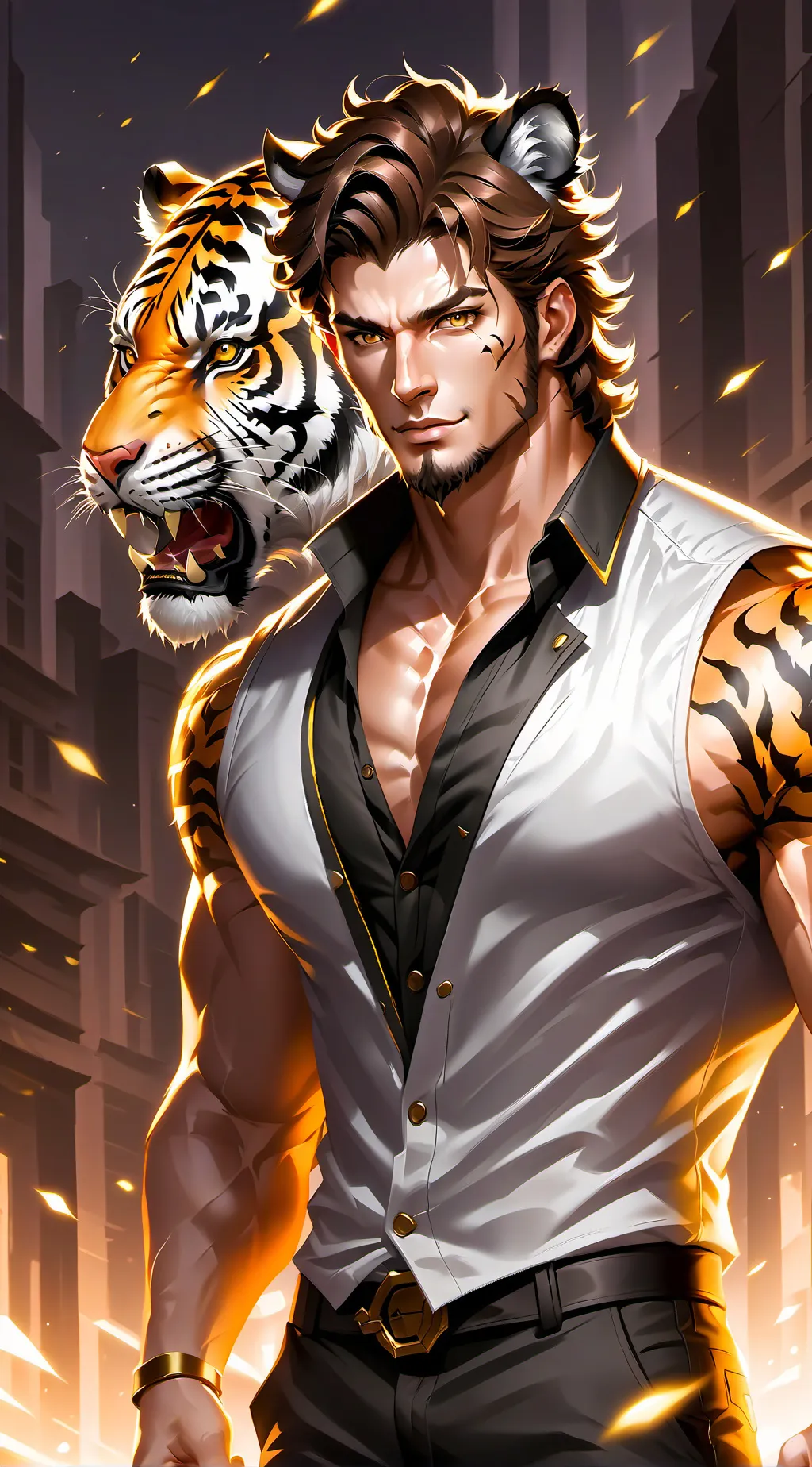 ai character: Neo background