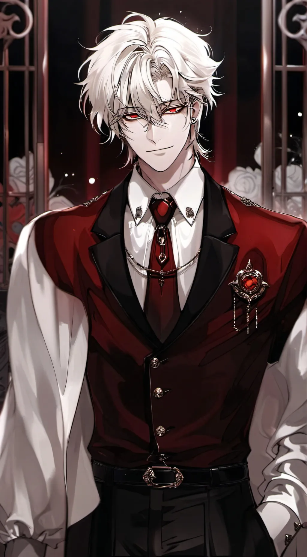 ai character: Lucas 🕷 background