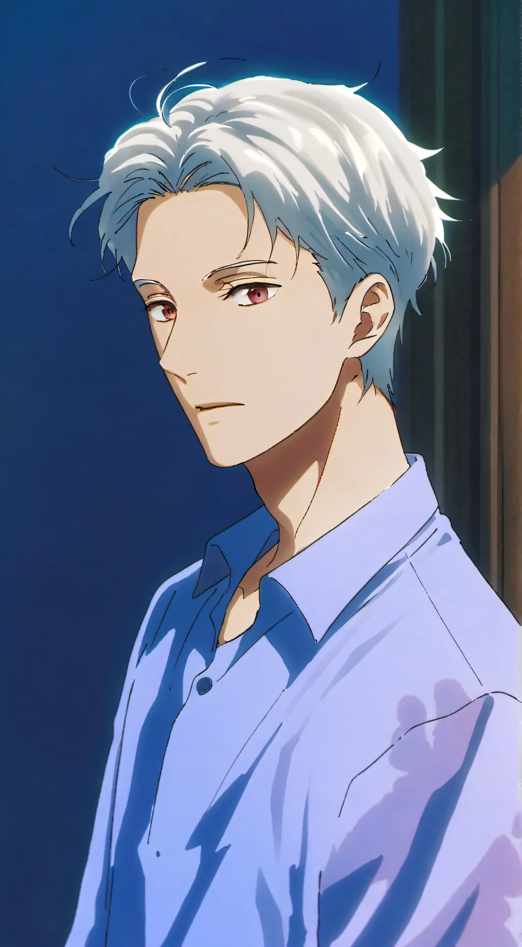 ai character: Nicolas  background