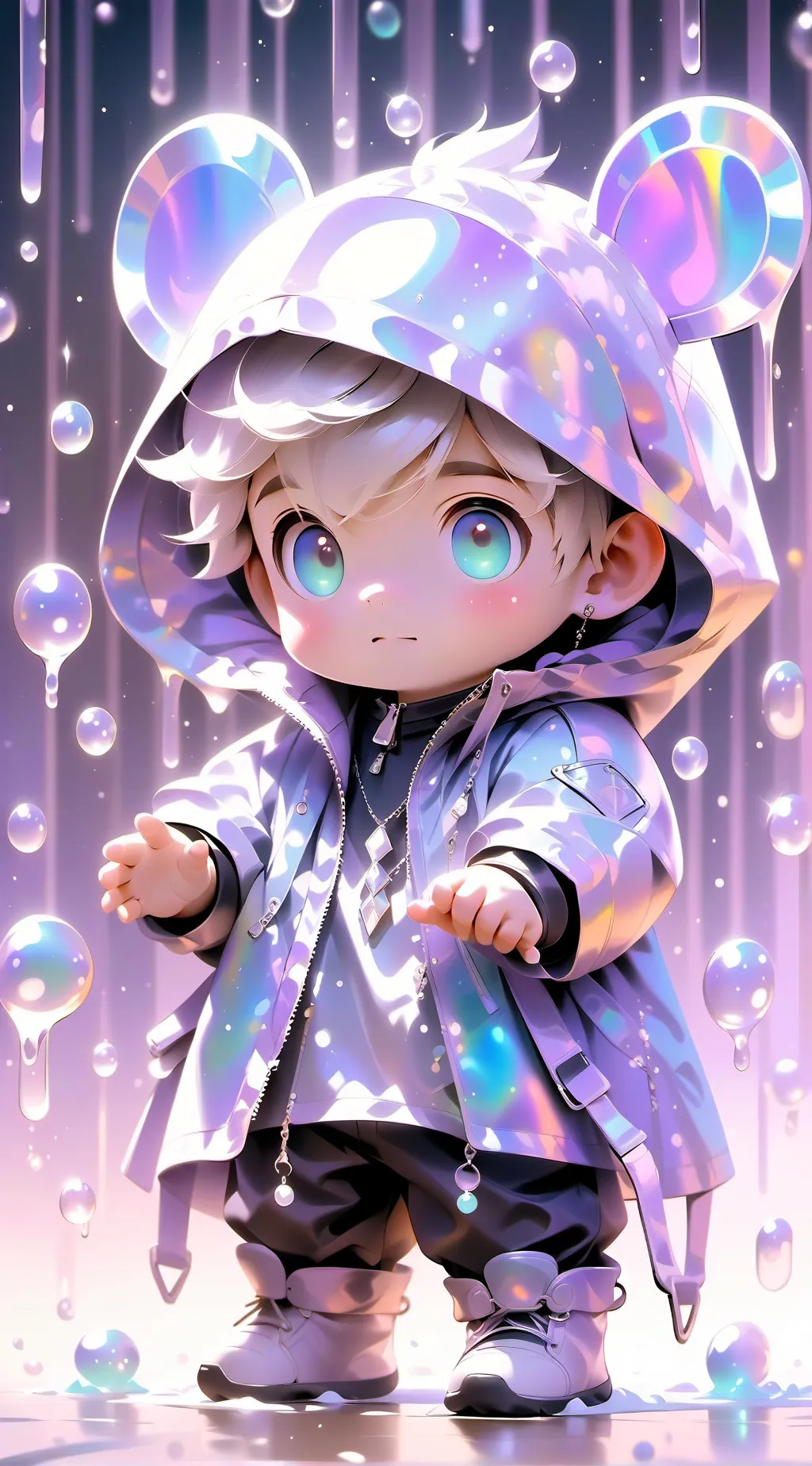 ai character: baby nick background