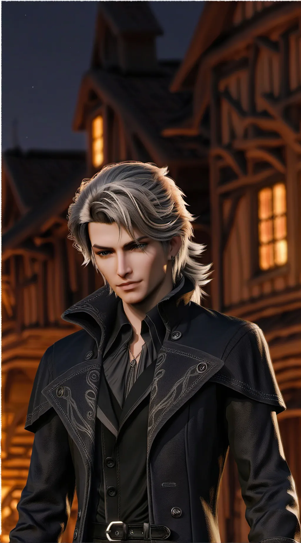 ai character: Sweeper's shadow background