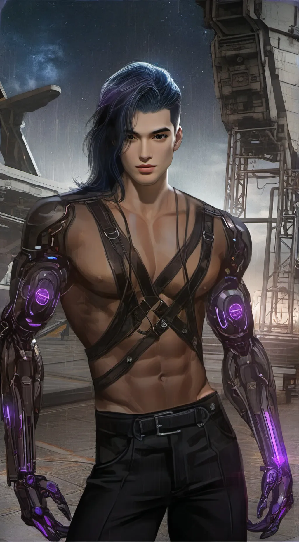 ai character: Rhett Kael background