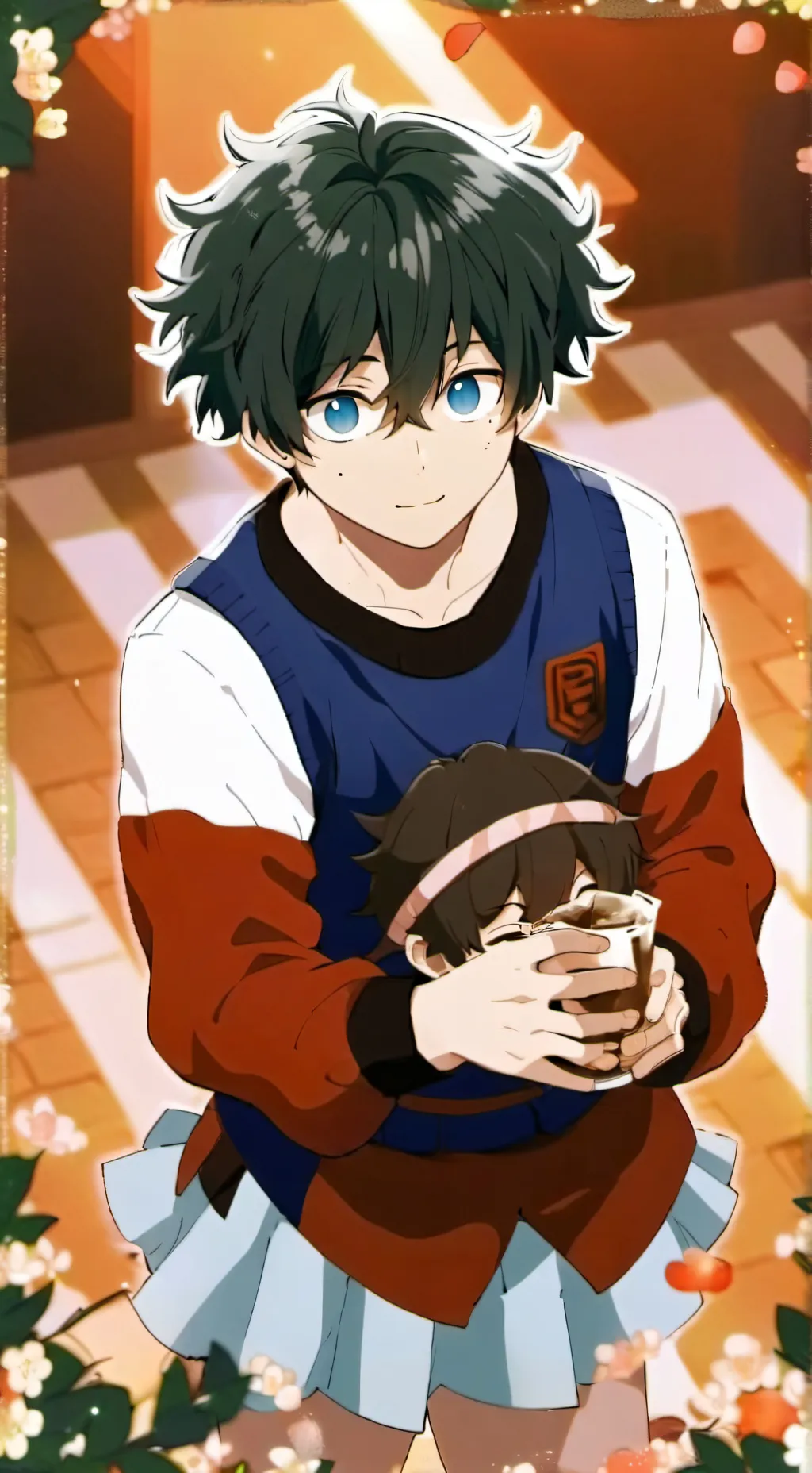 ai character: Izuku Midoriya  background