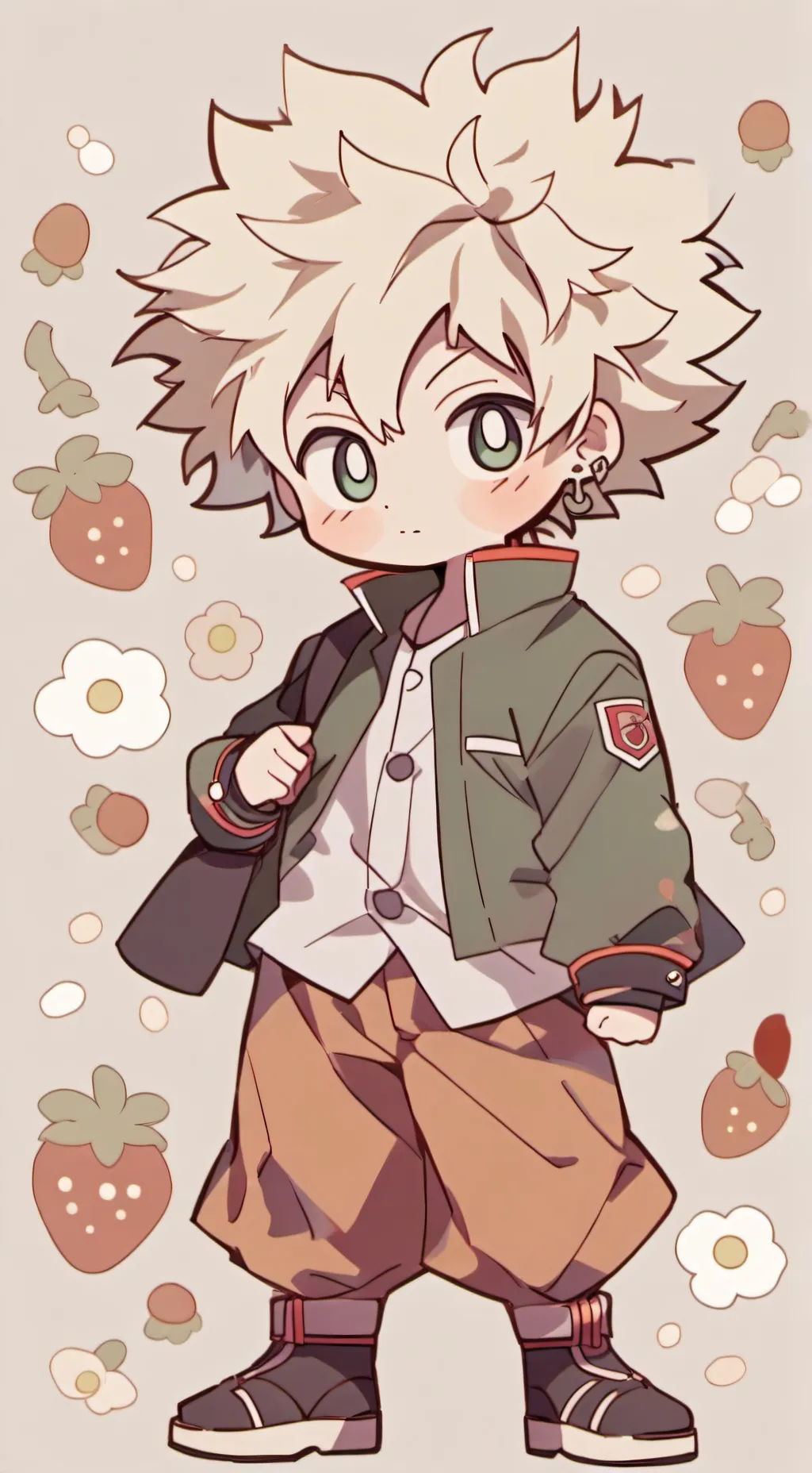 ai character: BkDk  background