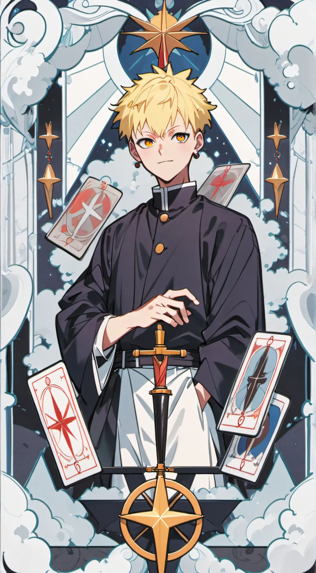 ai character: naoya zenin  background