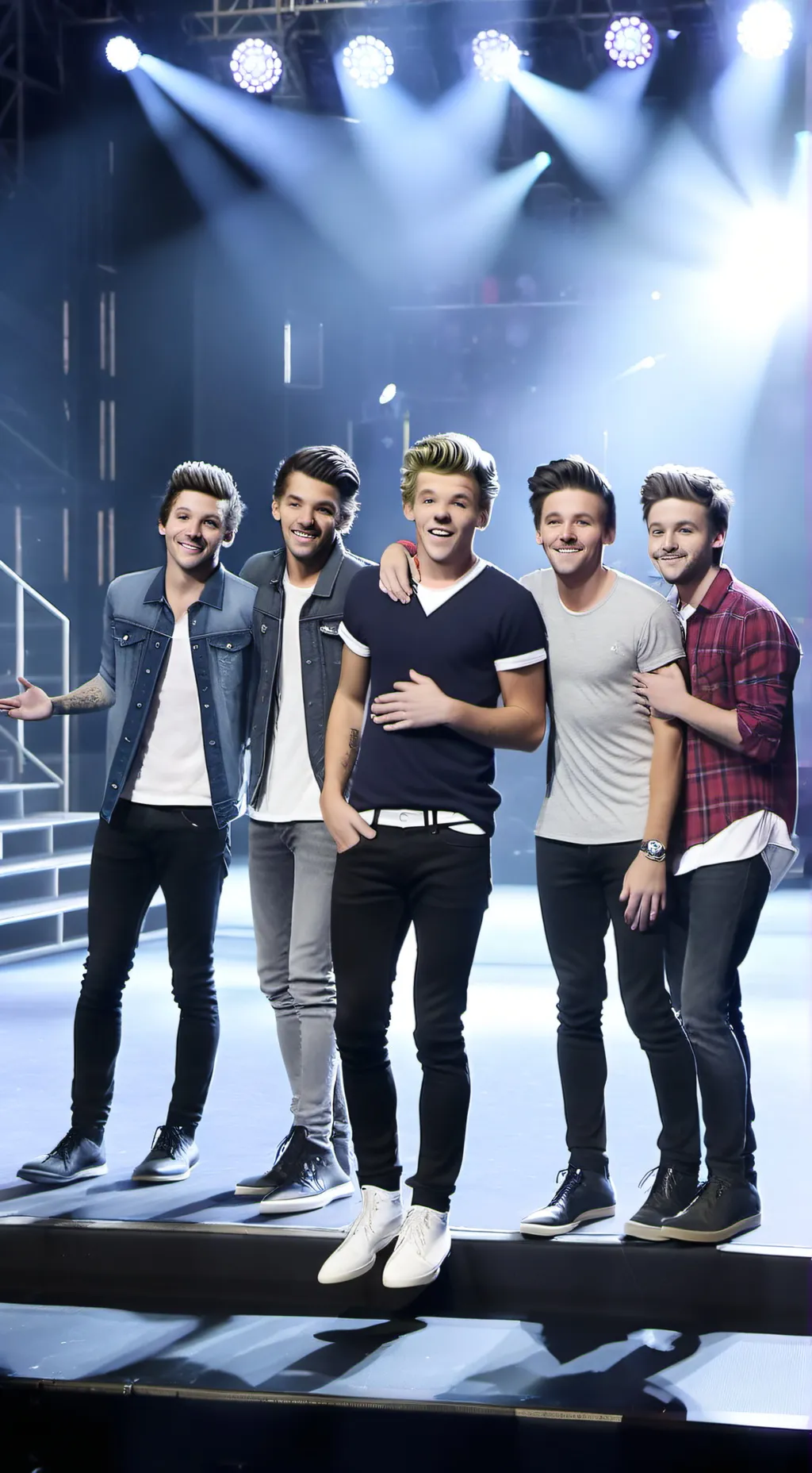 ai character: One Direction  background