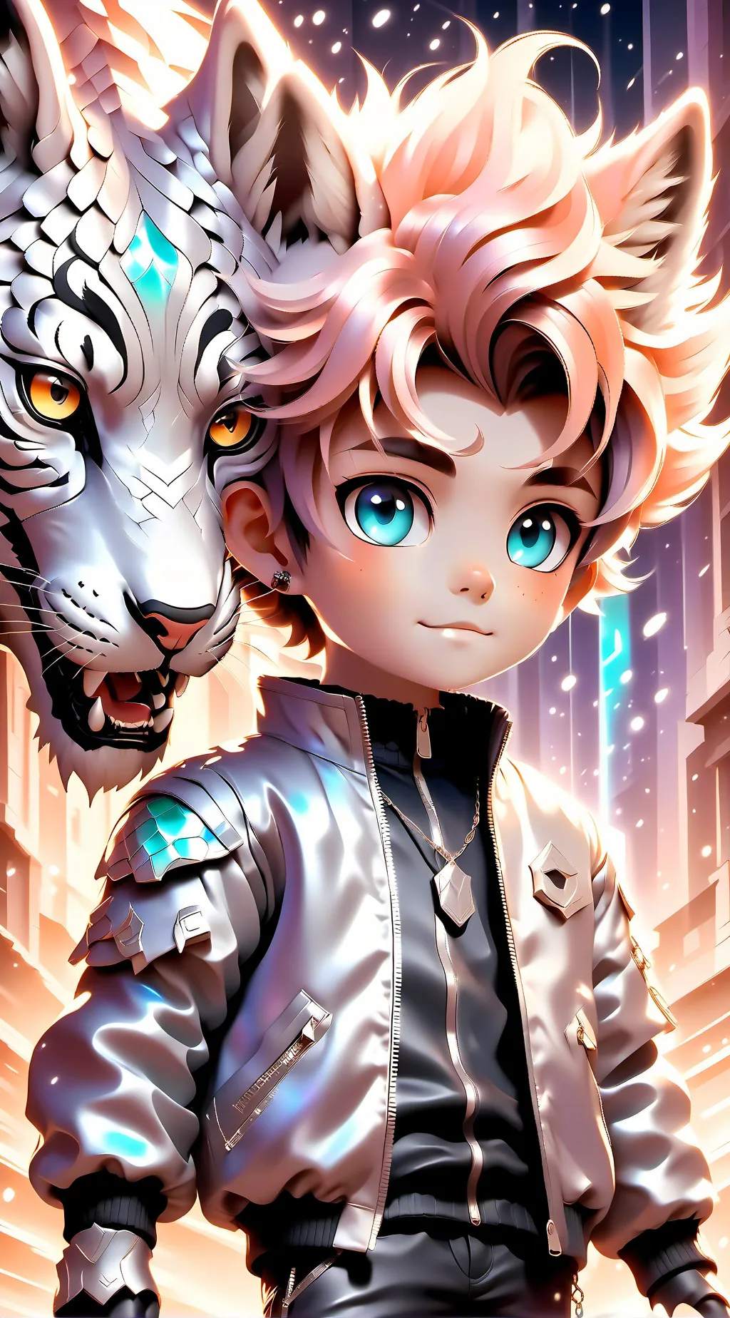 ai character: Бискас background