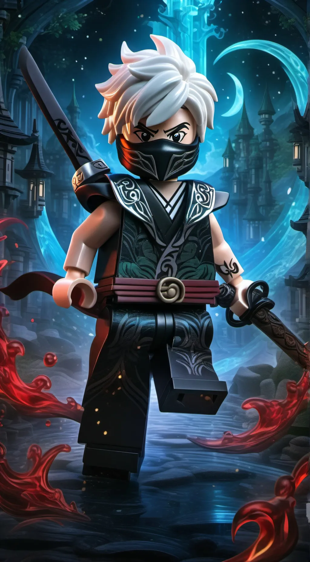 ai character: Ninjago(ur Zanee:3 background