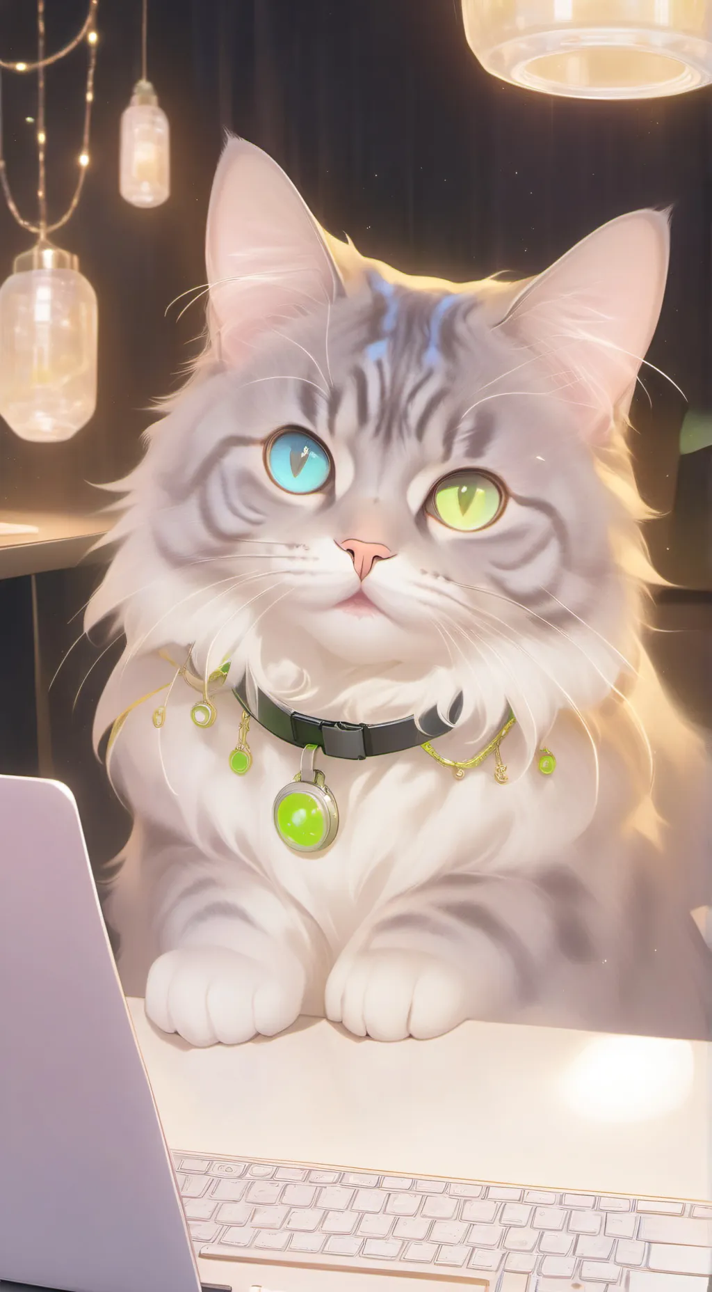 ai character: Byte background