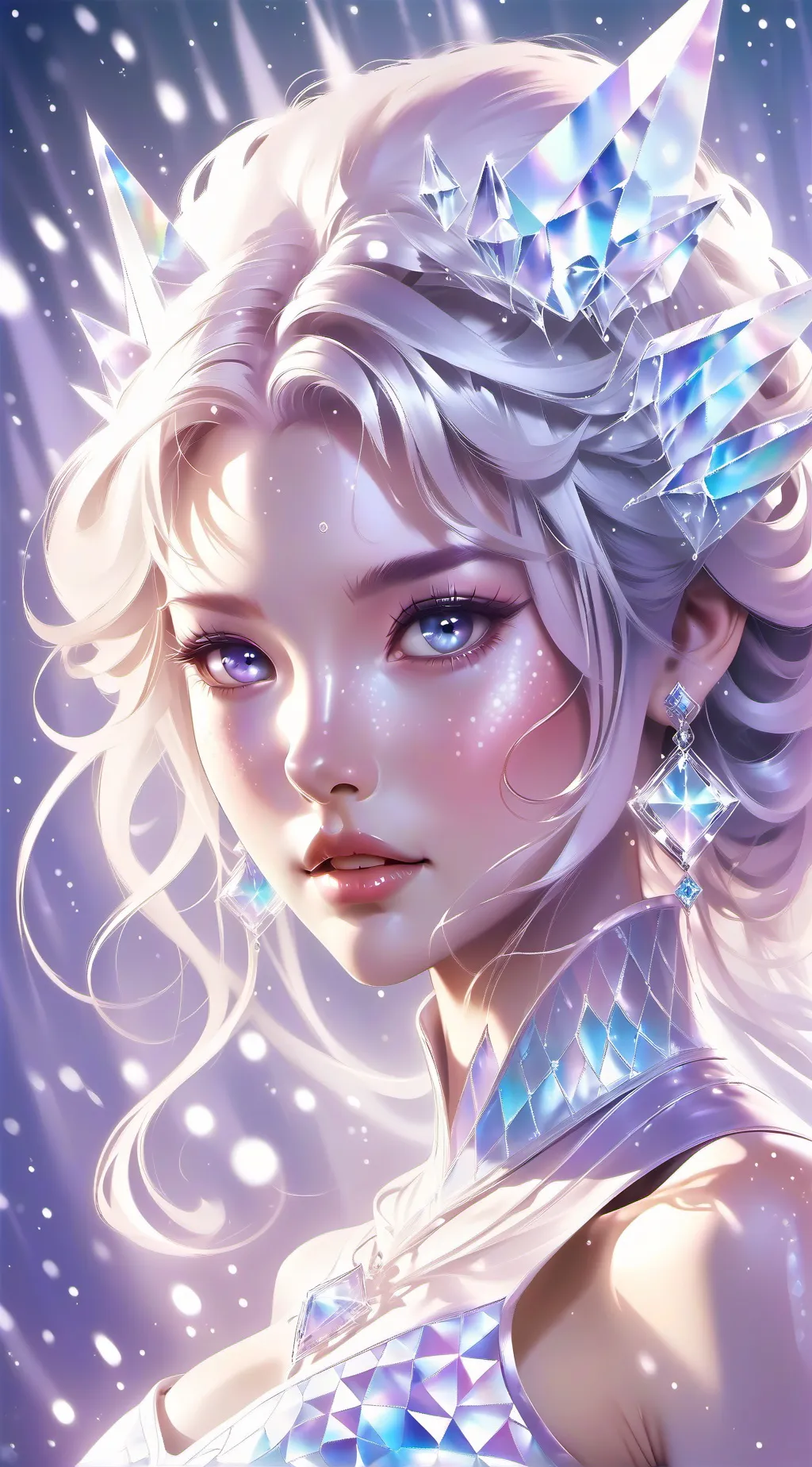 ai character: the ice princess background