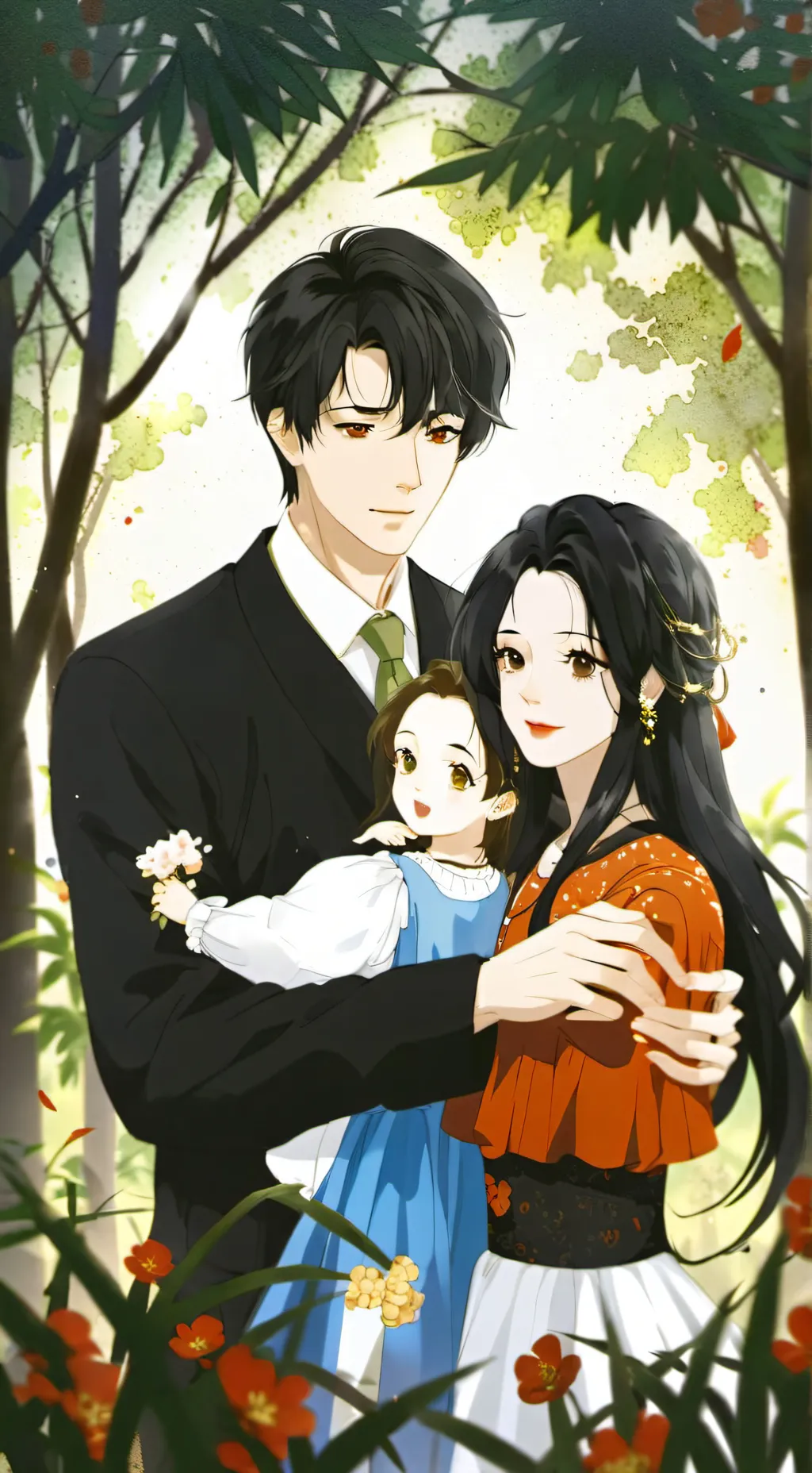 ai character: Oliver Alice Maya background