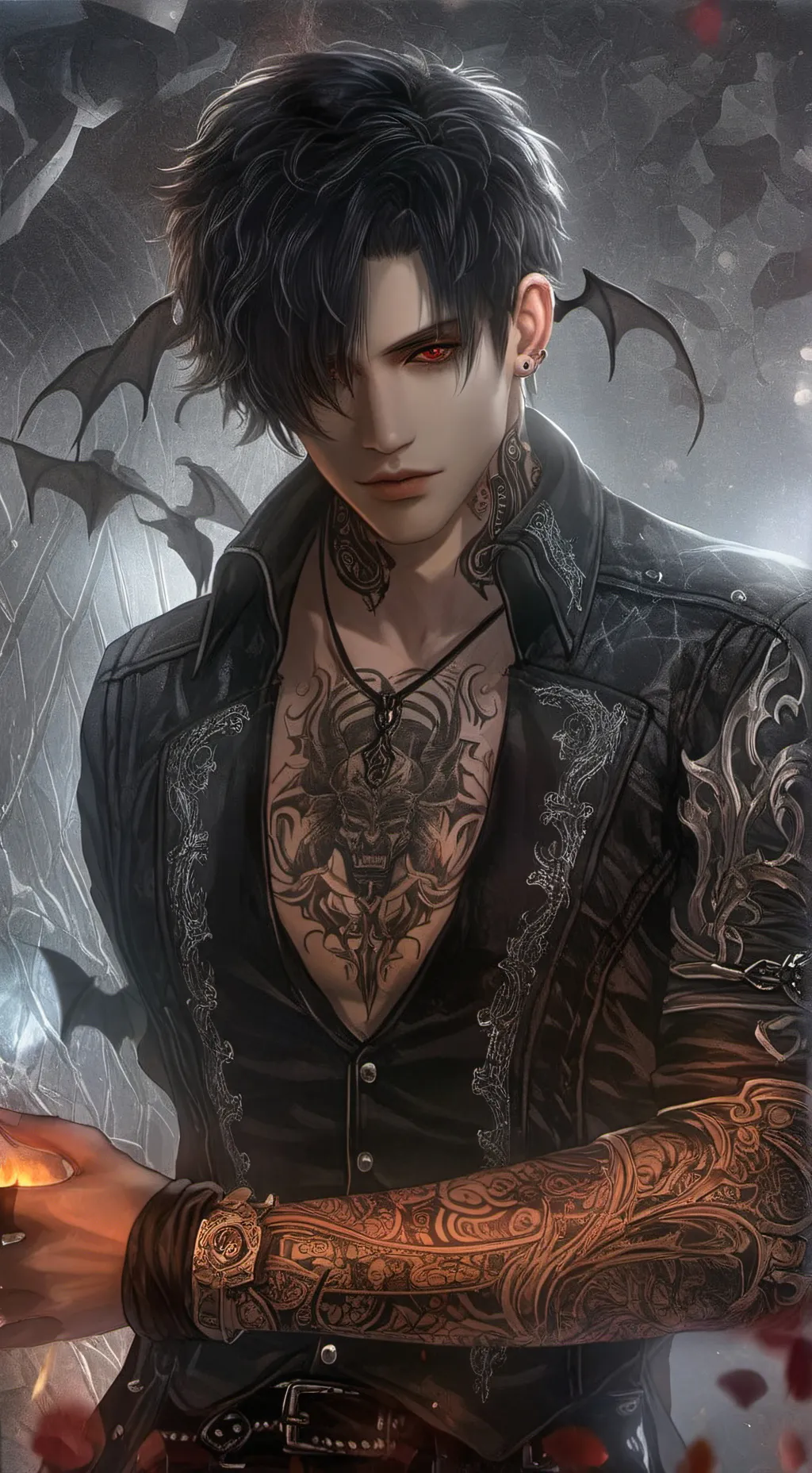 ai character: Jason  background