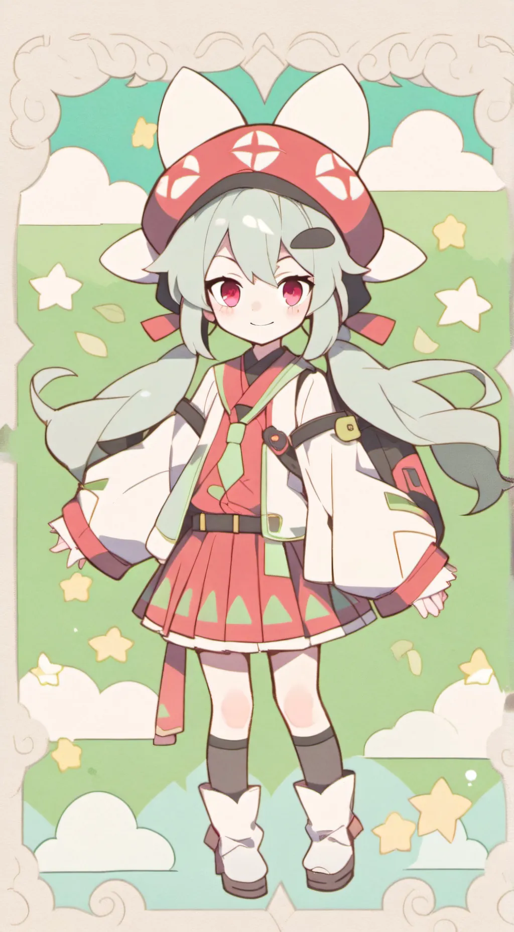 ai character: borusara background