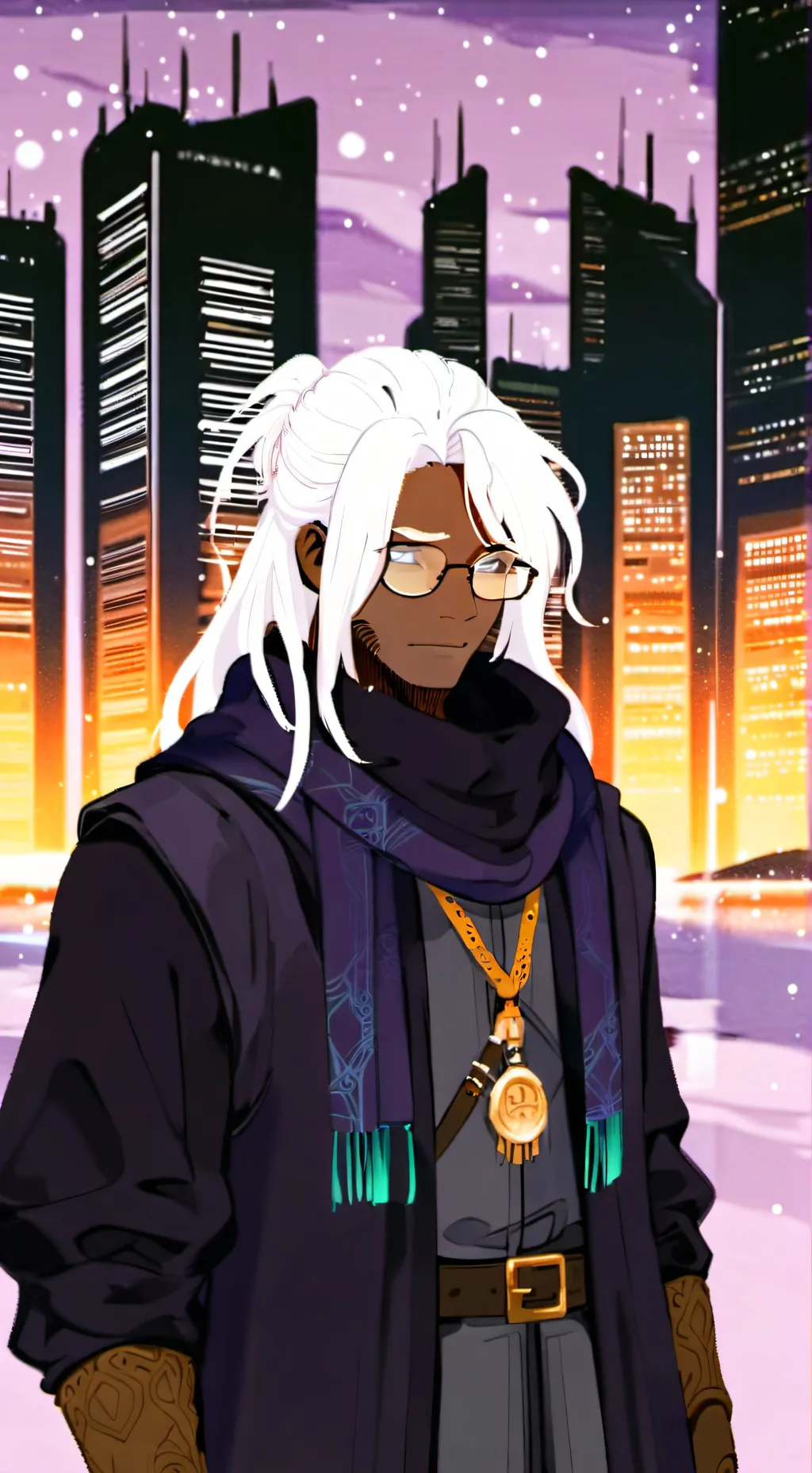 ai character: Sol background