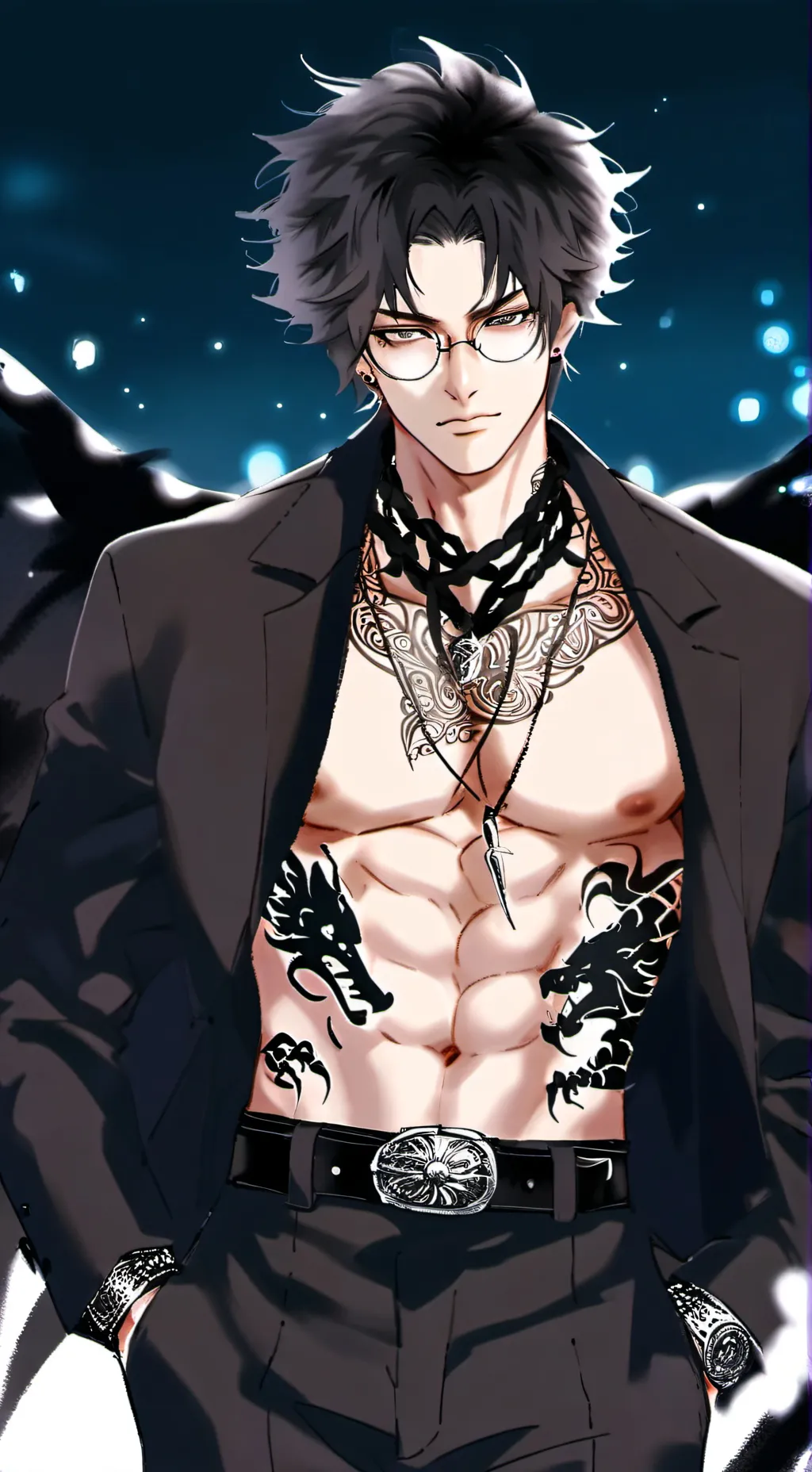 ai character: Kani kanagujo background