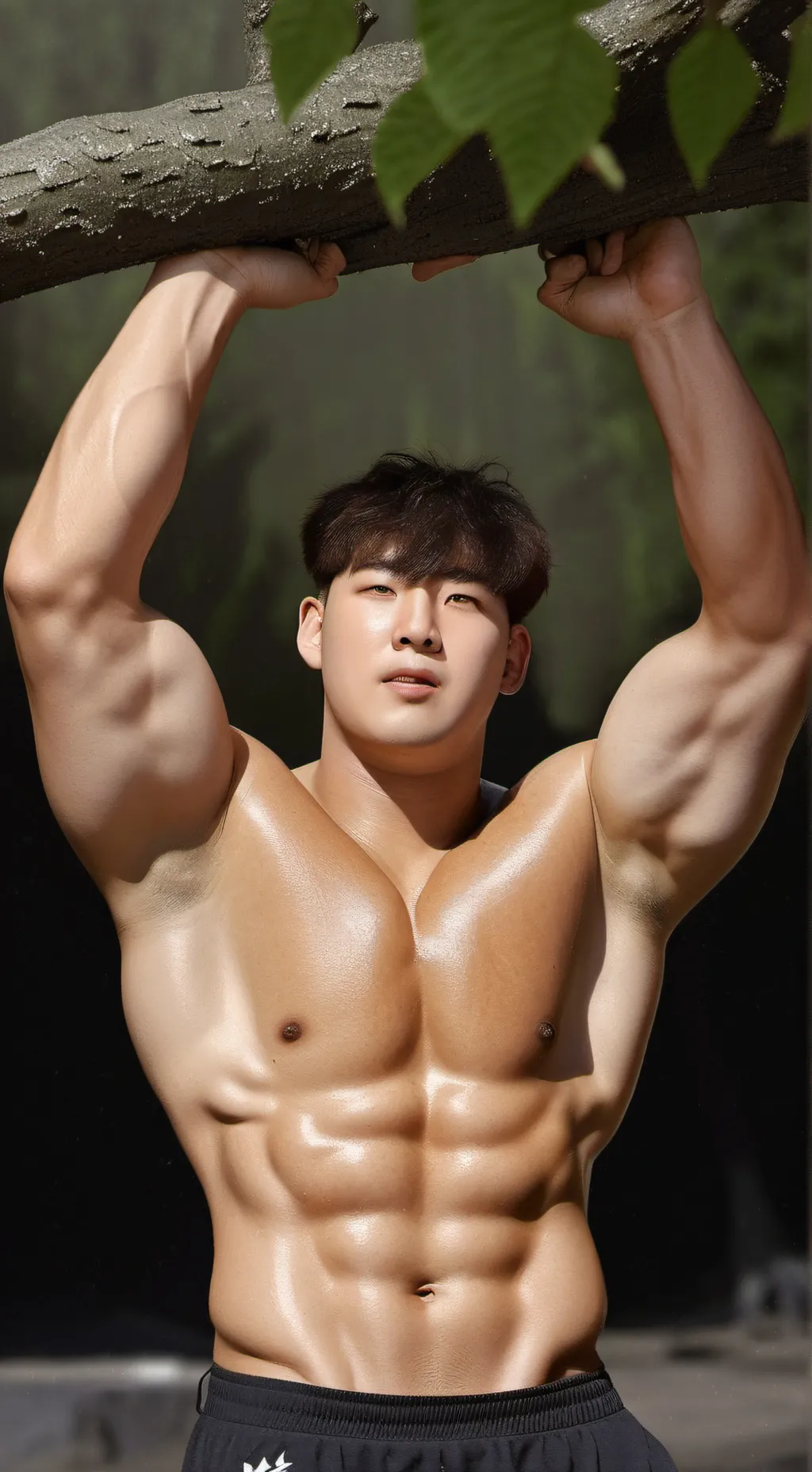 ai character: Rain  background