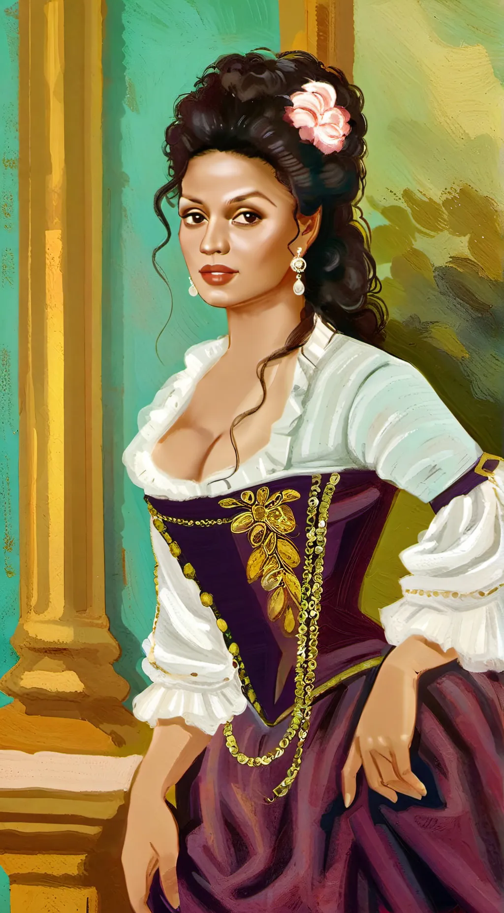 ai character: Elena background