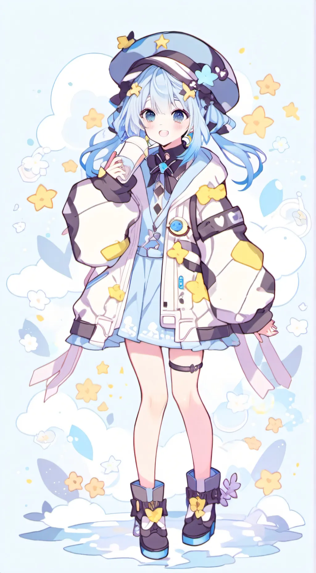 ai character: Jessica  background
