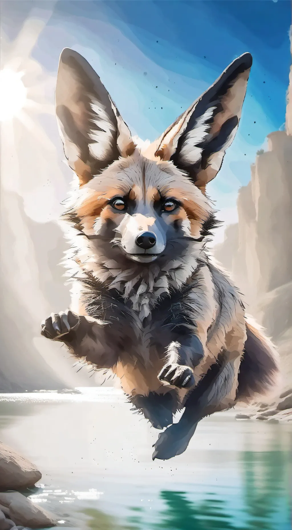 Talkie AI - Chat with bat-eared fox 