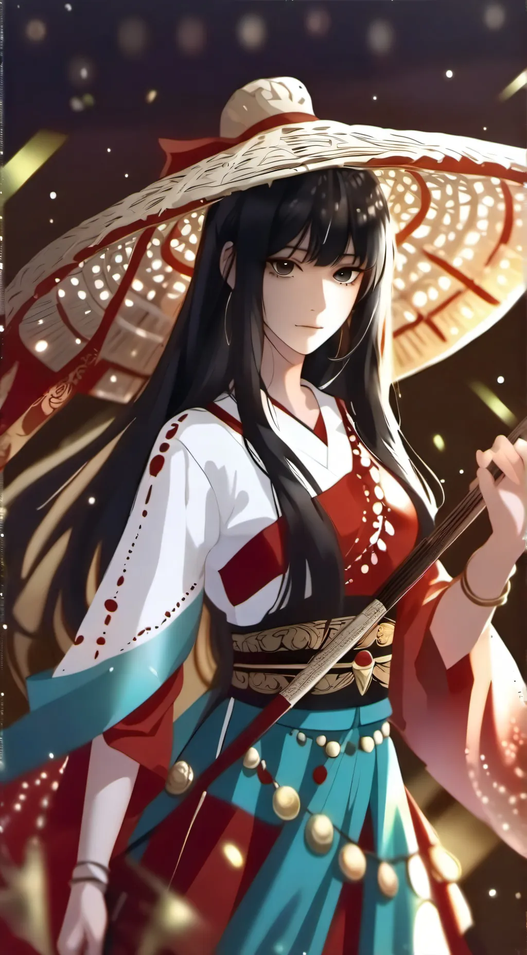 ai character: Sakura background