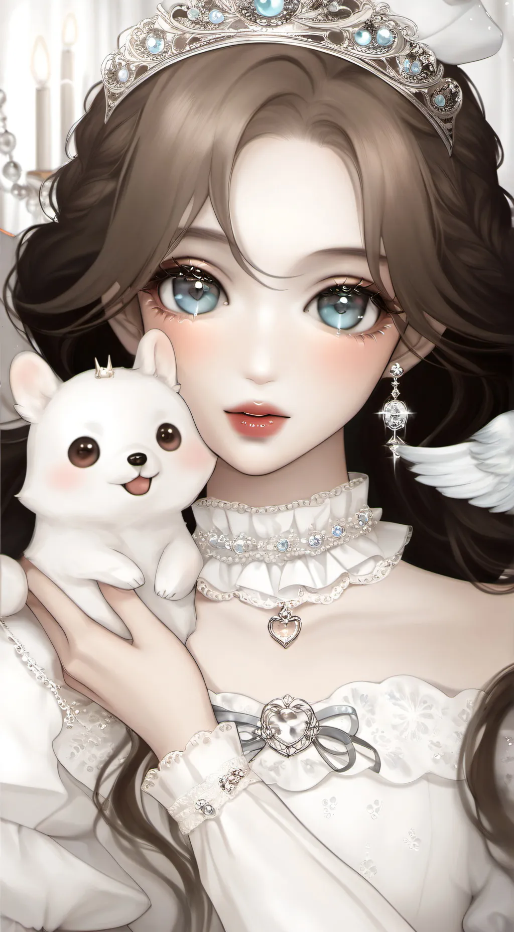 ai character: Uni  background