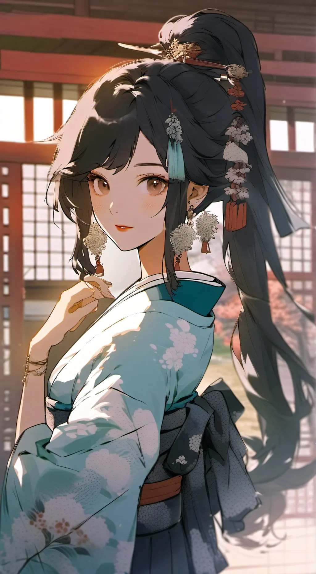 ai character: Mirai Hojo background