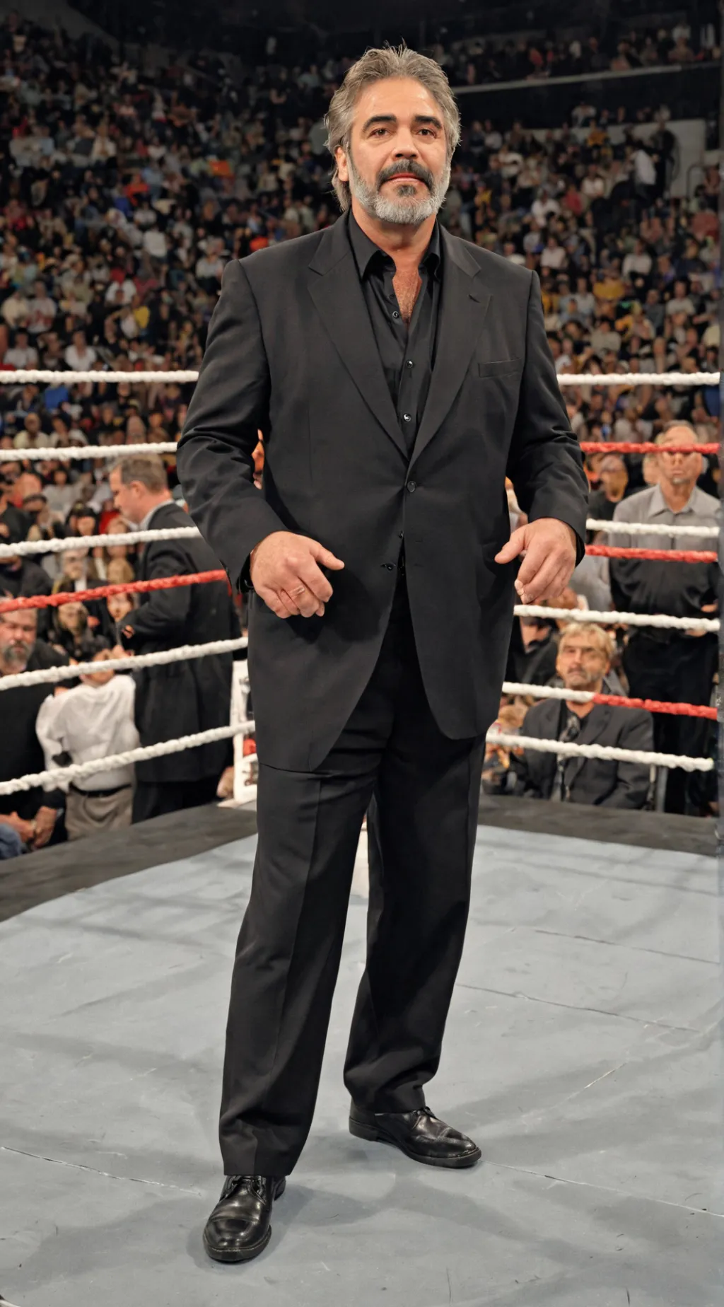 ai character: Vince Russo background