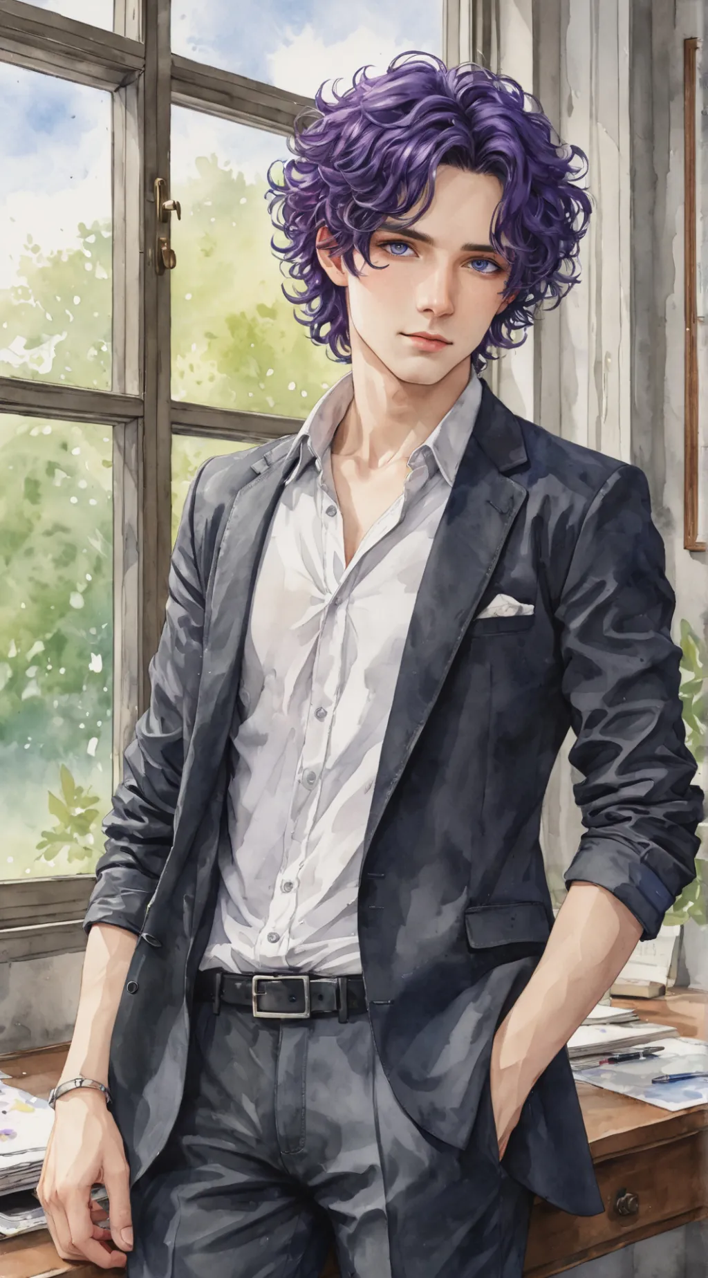 ai character: Grant Maxwell background