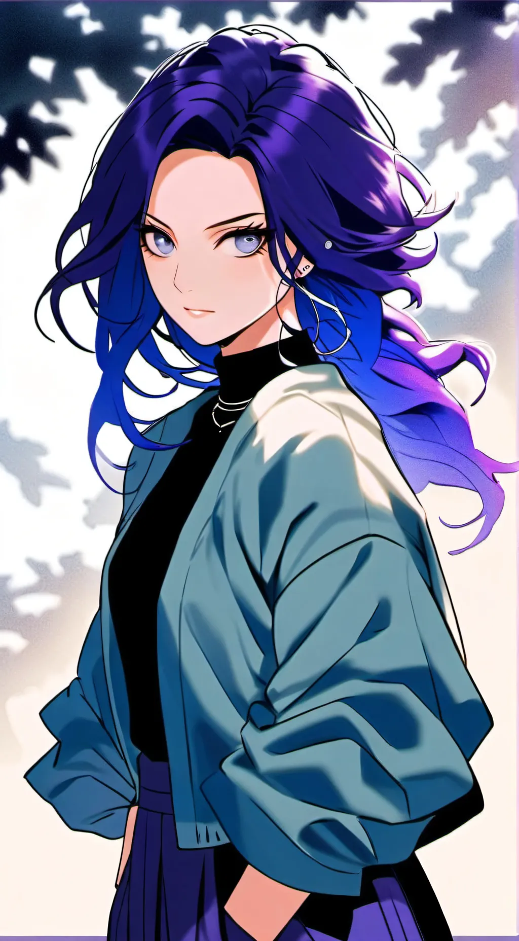 ai character: MHA new student 6 background