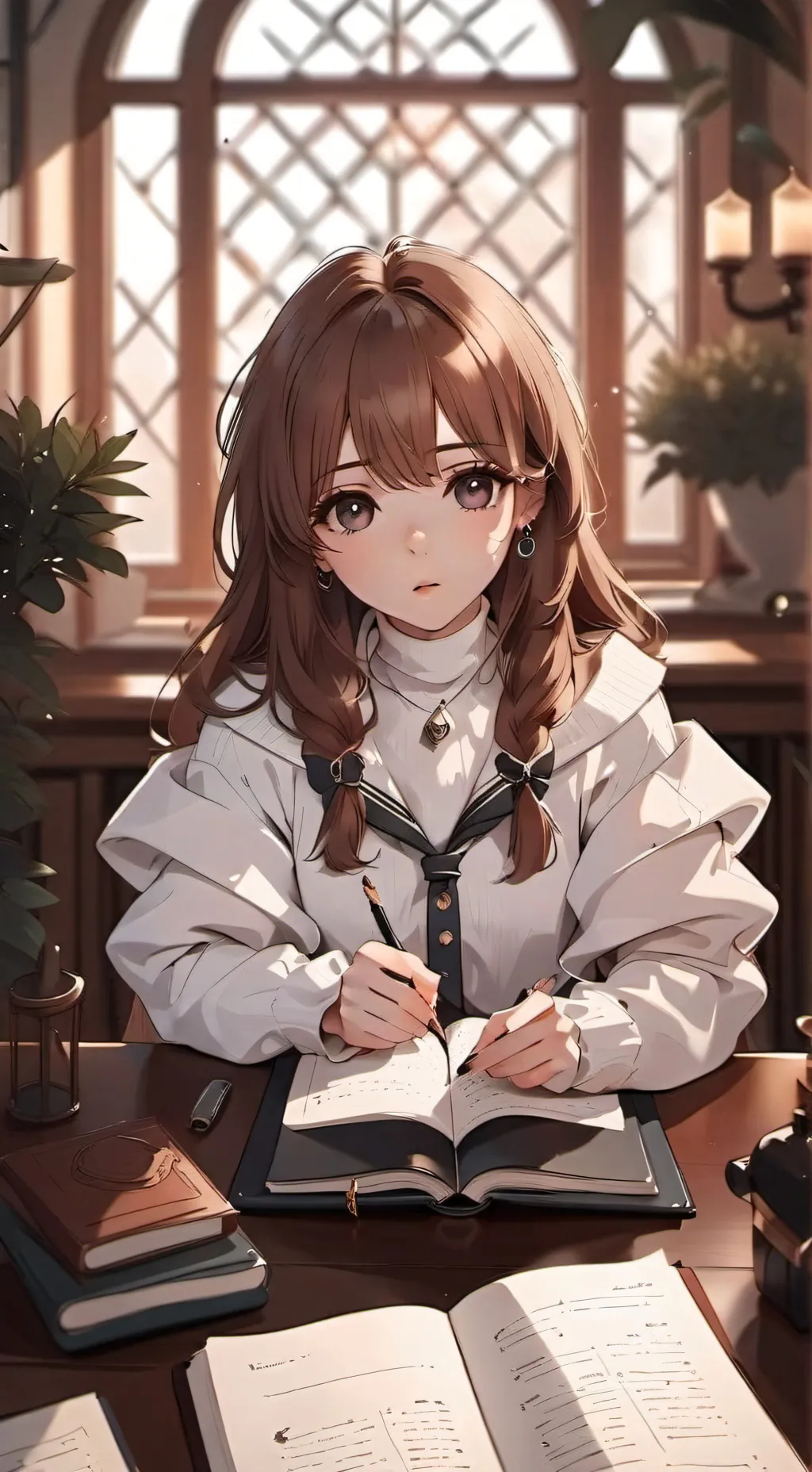 ai character: Hazel background