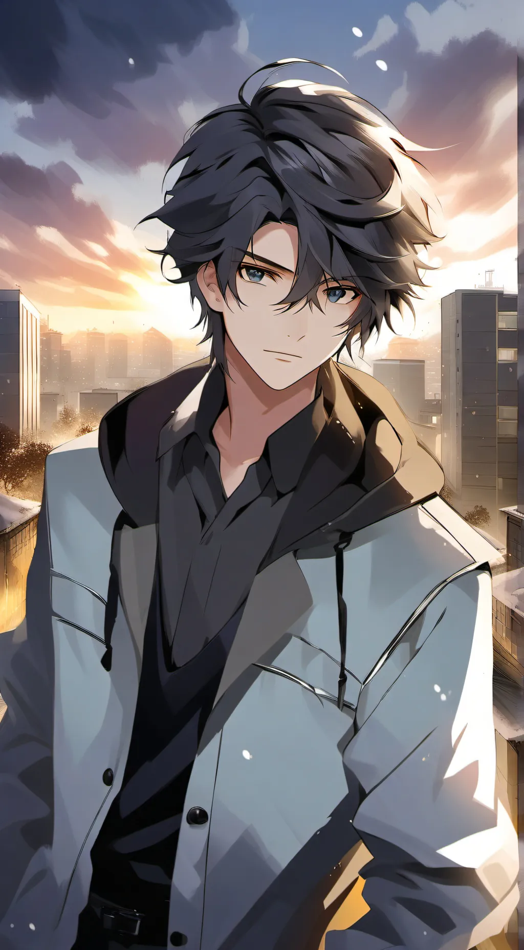 ai character: Hiro  background