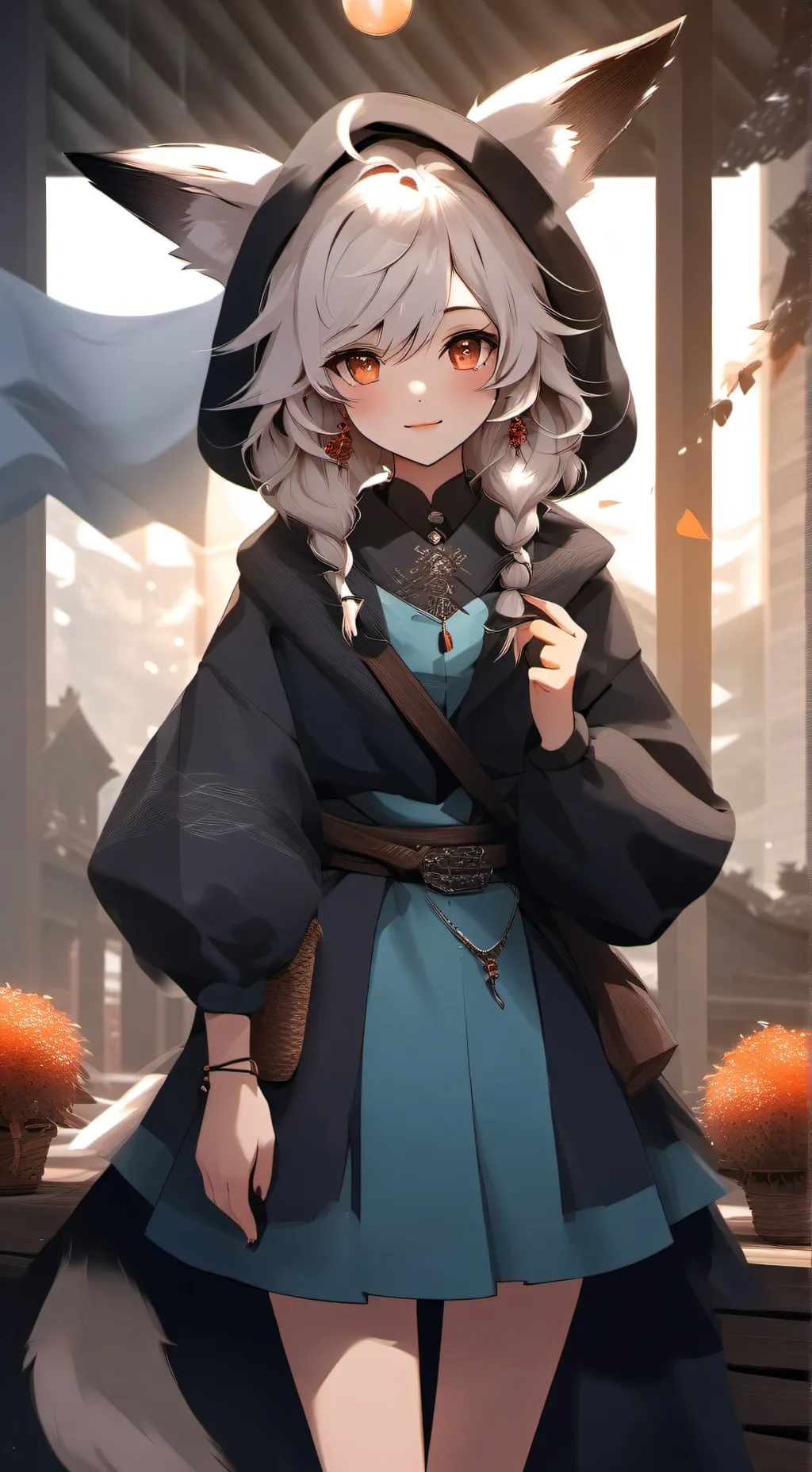 ai character: Forey background