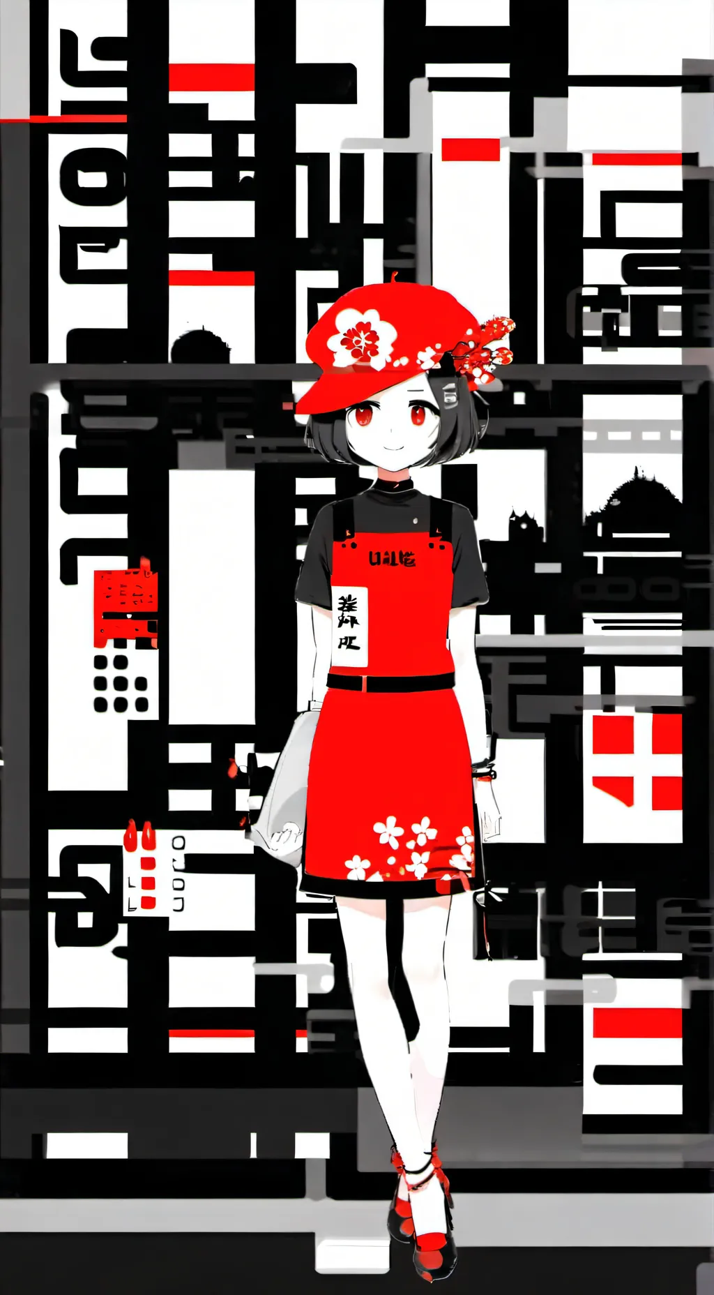 ai character: Саша background