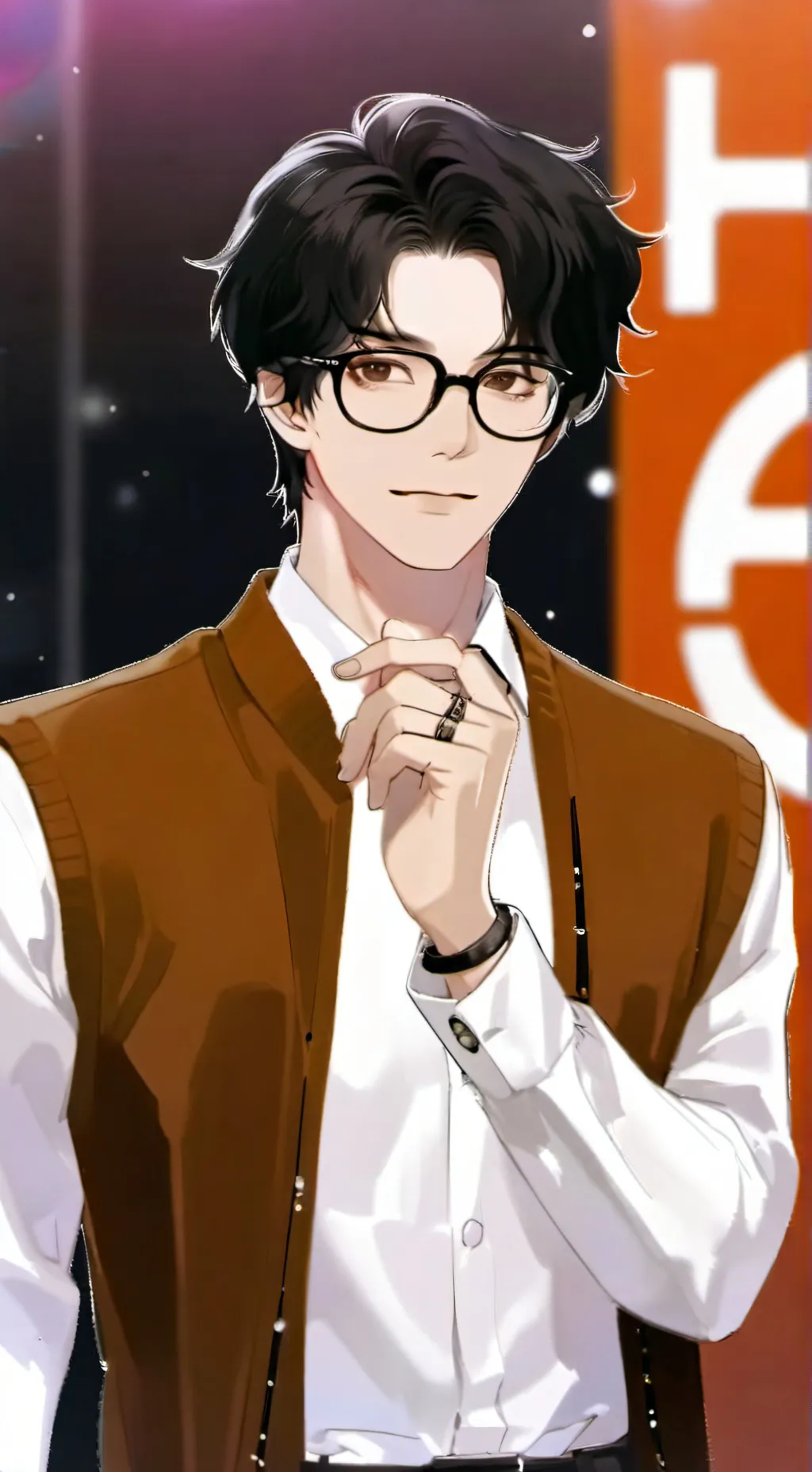ai character: Ezra🥀 background