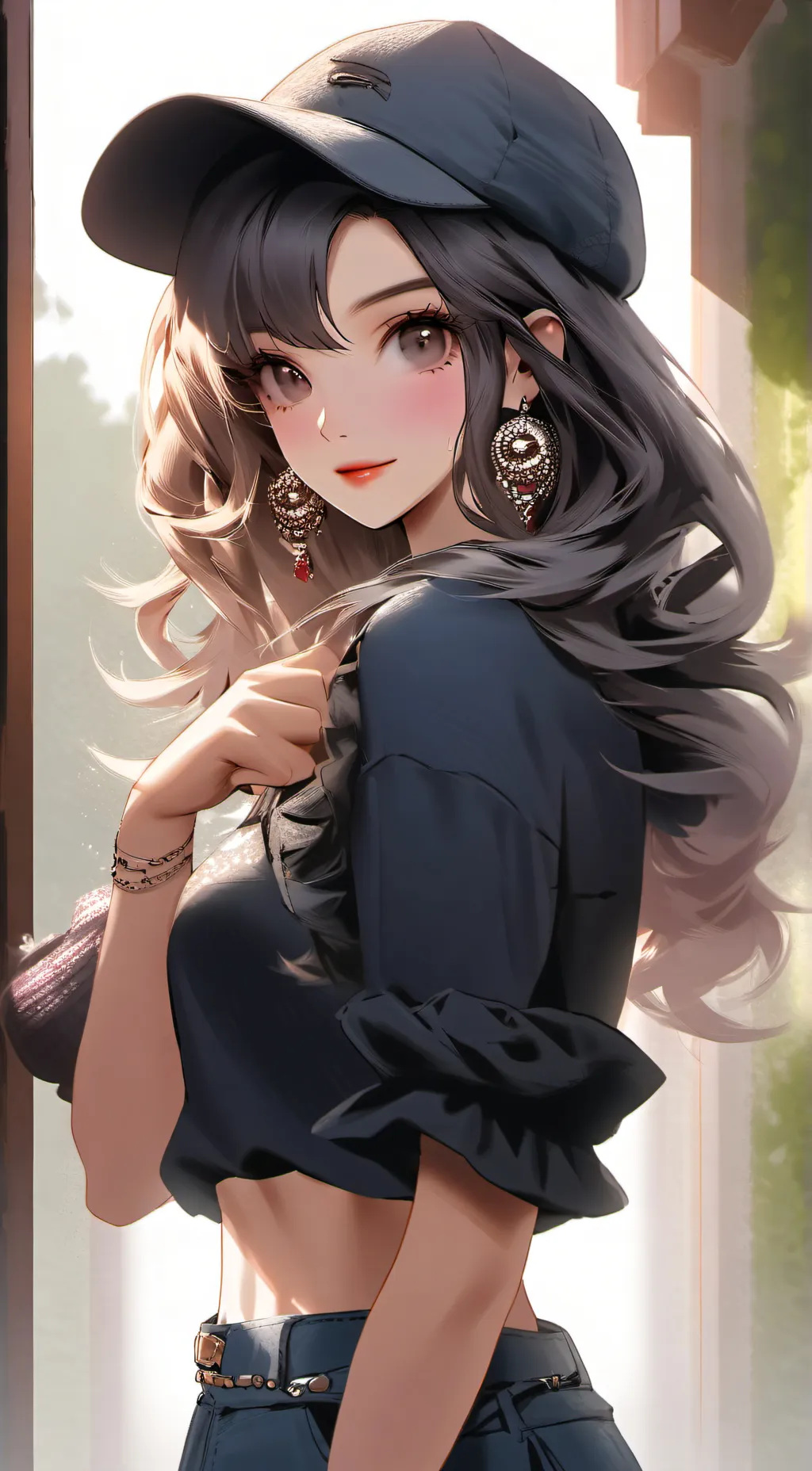 ai character: Méline  background