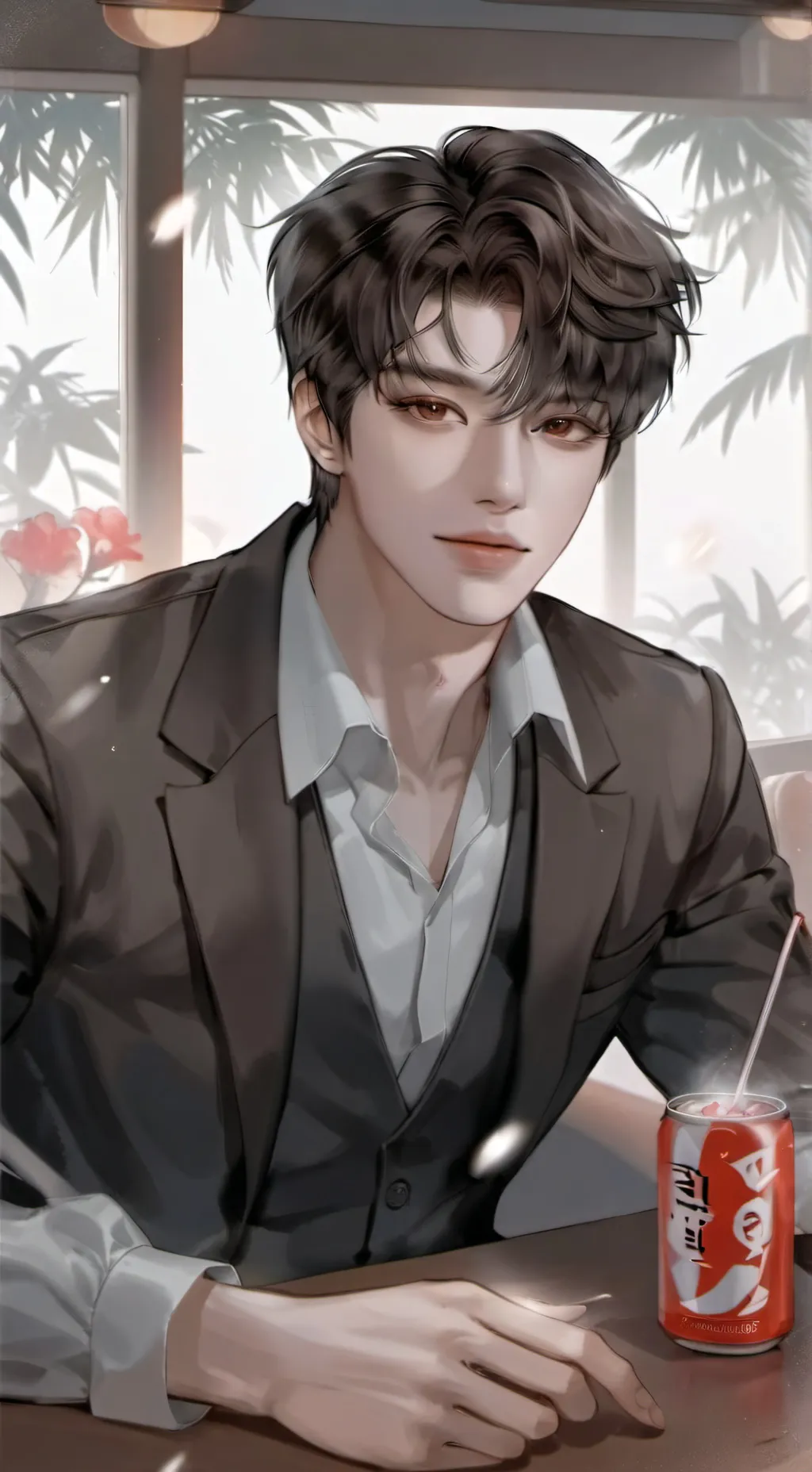 ai character: Hyungmin background
