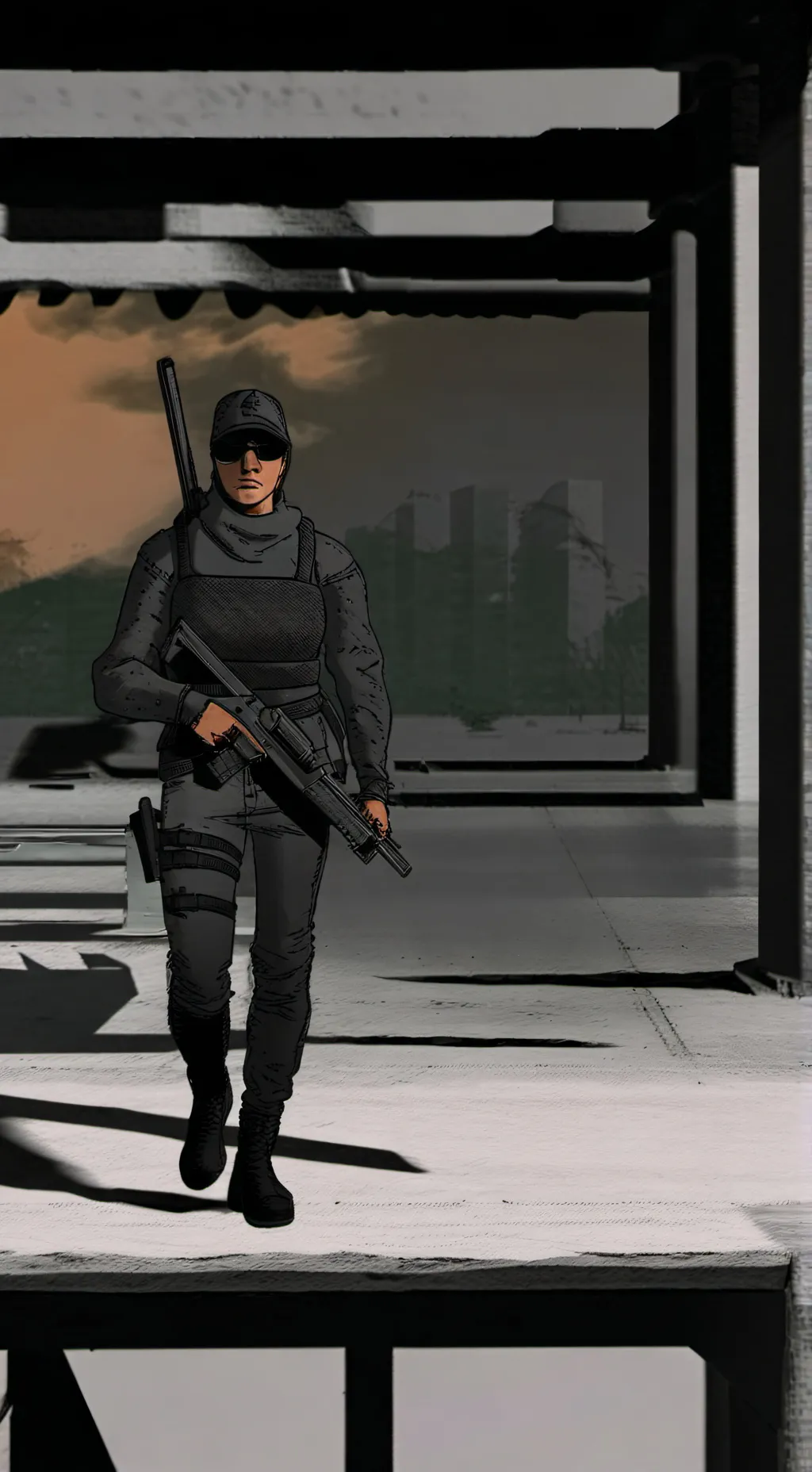 ai character: Patricia  background