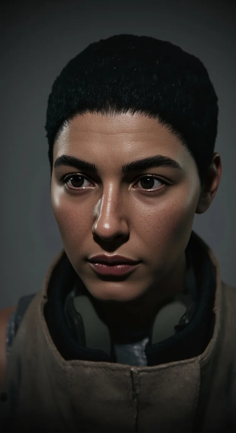 ai character: big classroom background