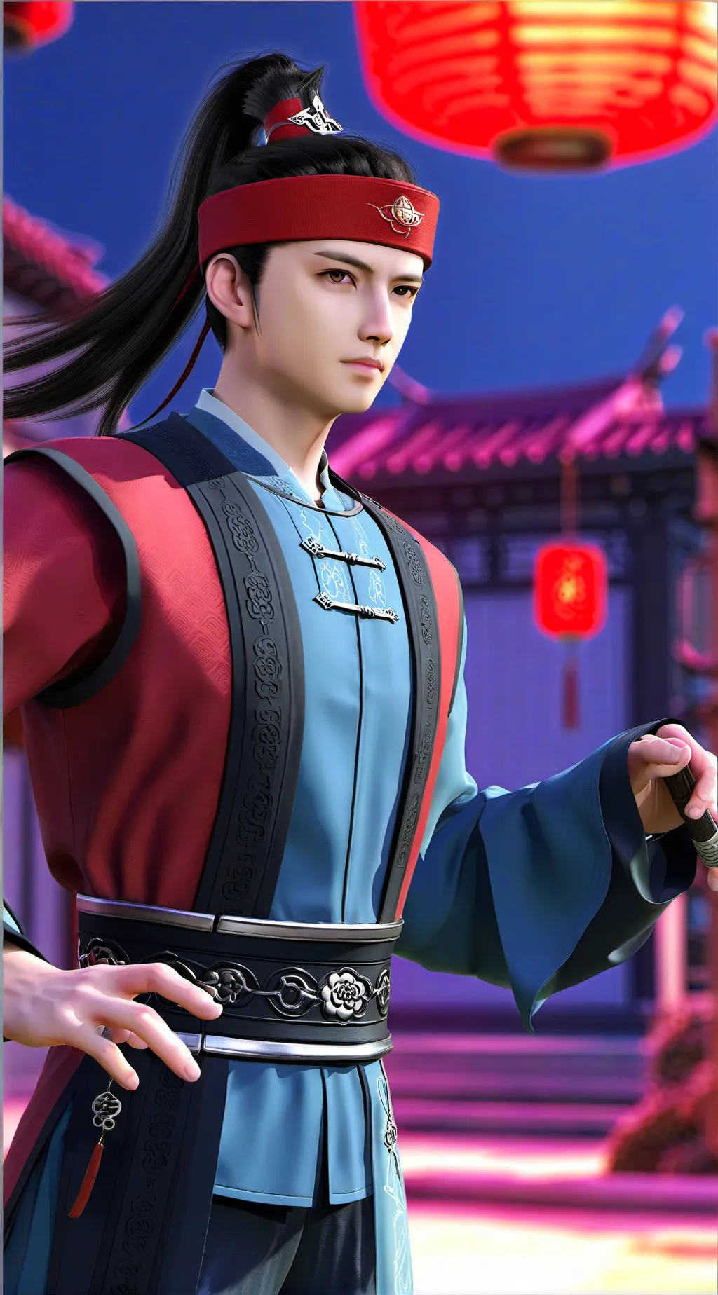 ai character: 星澜 background